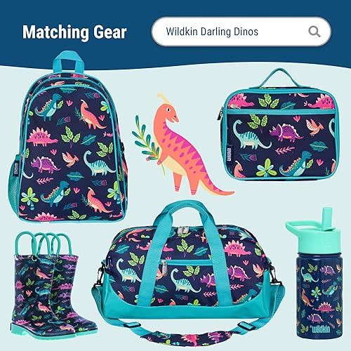 Miniatura 7 de Wildkin Tapete acolchado moderno de microfibra para siesta con almohada reutilizable para niños y niñas, ideal para dormir en primaria, materiales