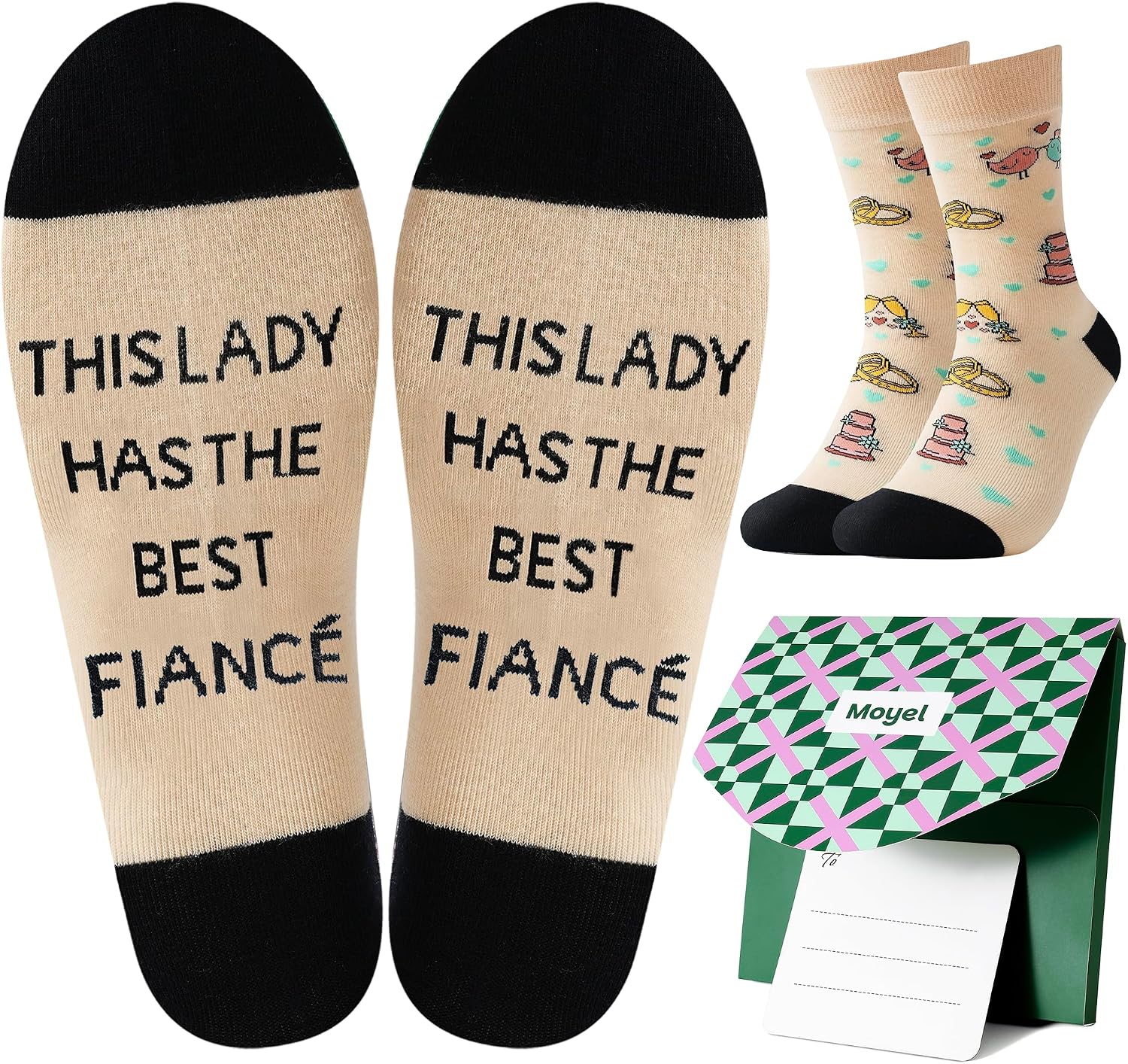 Moyel Gifts for Boyfriend Husband Him Funny Socks for Men