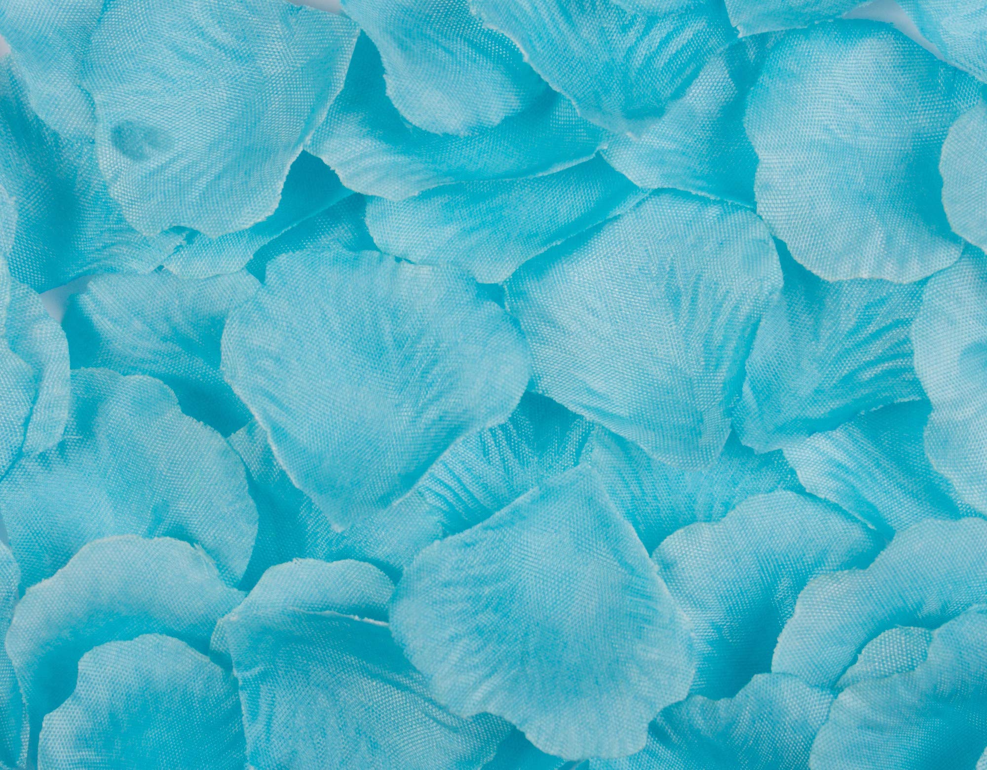 Best Artificial Silk Rose Petals Flower Confetti Wedding Bridal Valentine Arrangement Engagement Party Decoration (Teal, 500)
