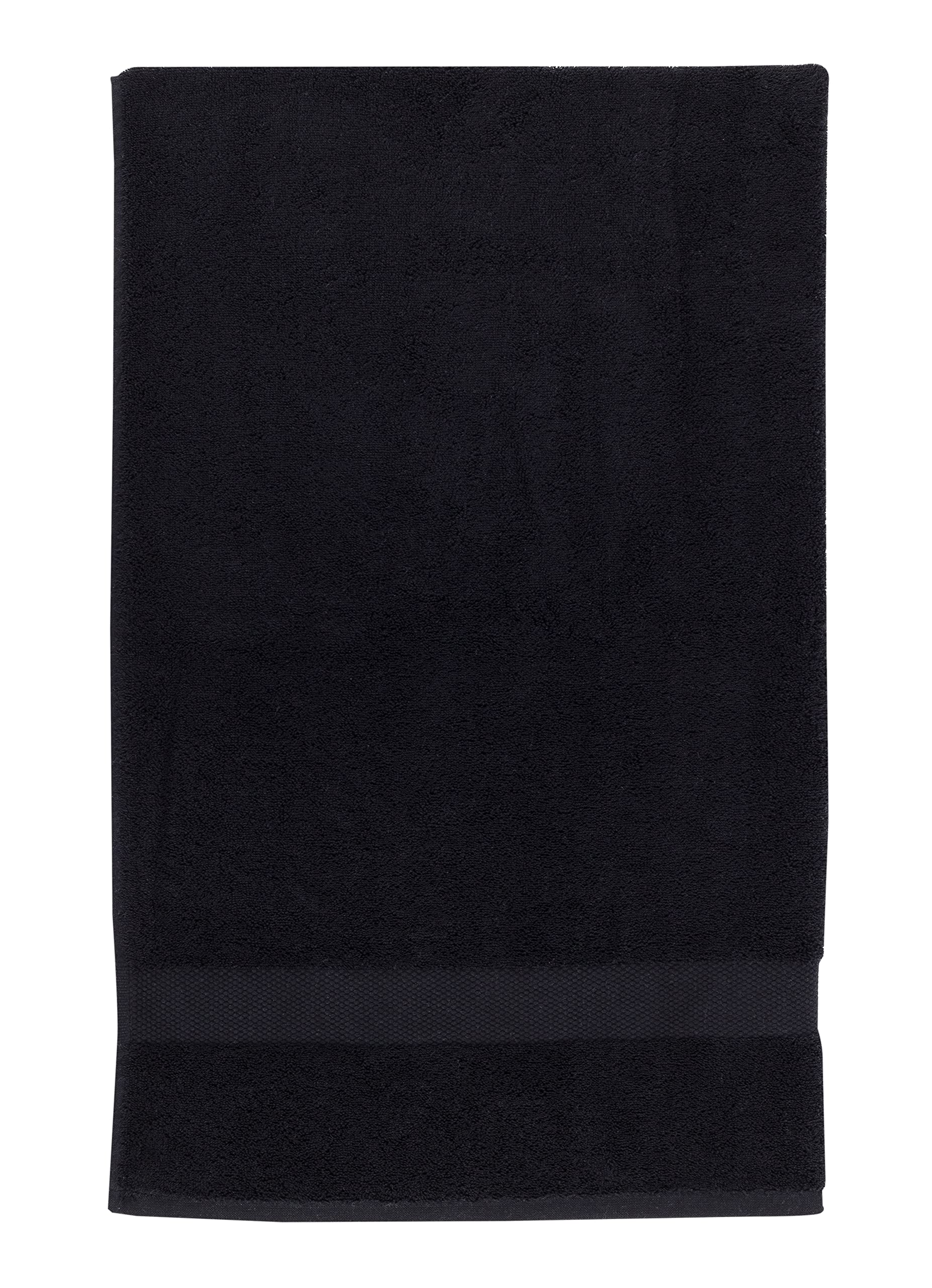 HOMESCAPES Carré éponge 30 X 30 Cm En Coton égyptien 500 G/m², Lot De 4, Gris Clair