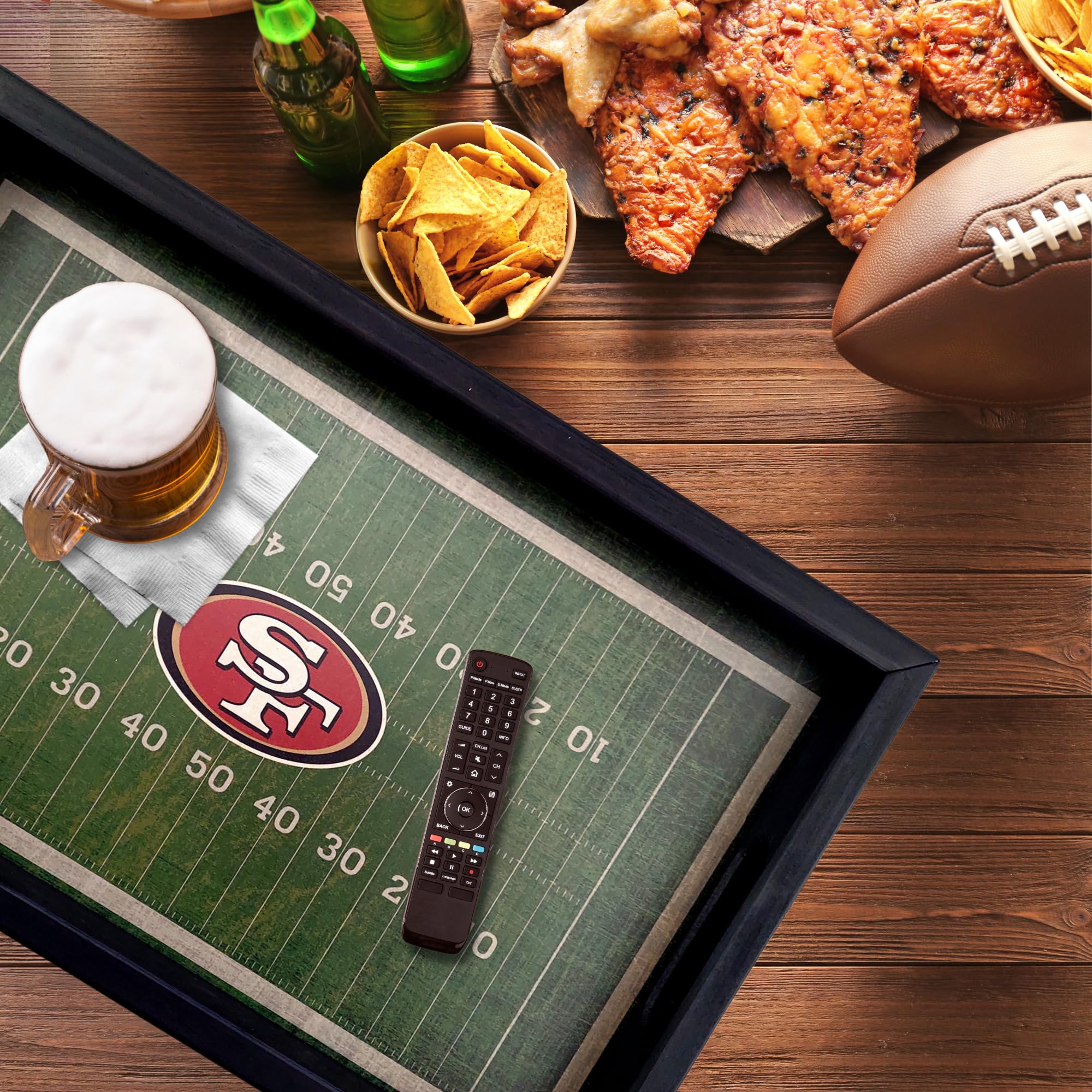 Amazon.com: San Francisco 49ers NFL Football Field Tray by Fan