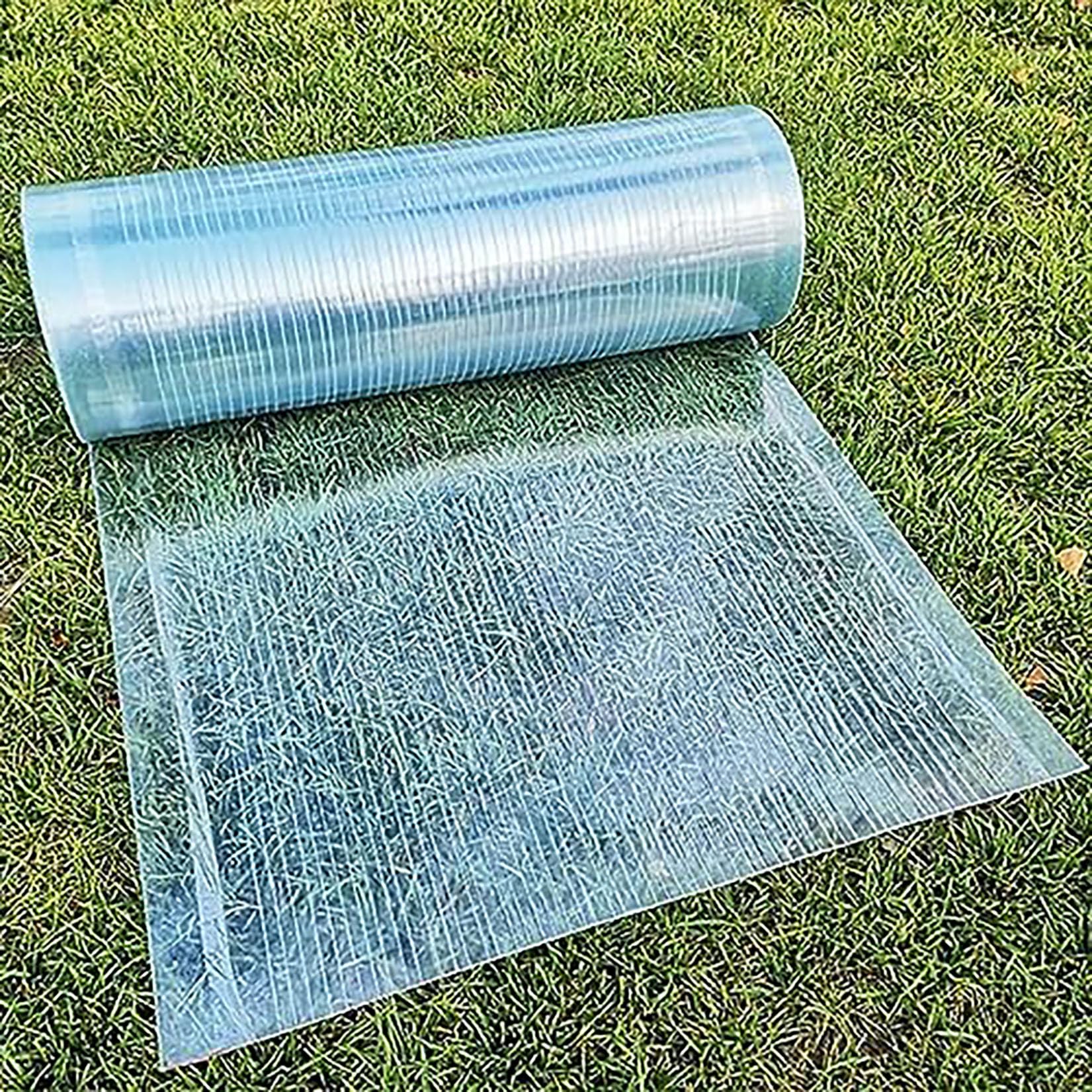 1x3m Planchas policarbonato Transparente 1.2mm Planchas de Cubiertas,Panel Aislamiento Fibra de Vidrio,Fácil de Cortar,Protección UV para Cochera Cubierta Toldo,Invernadero Terraza