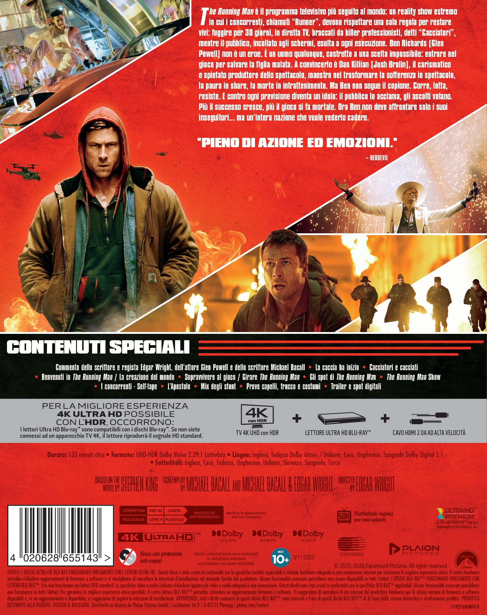 The Running Man (4K UHD)