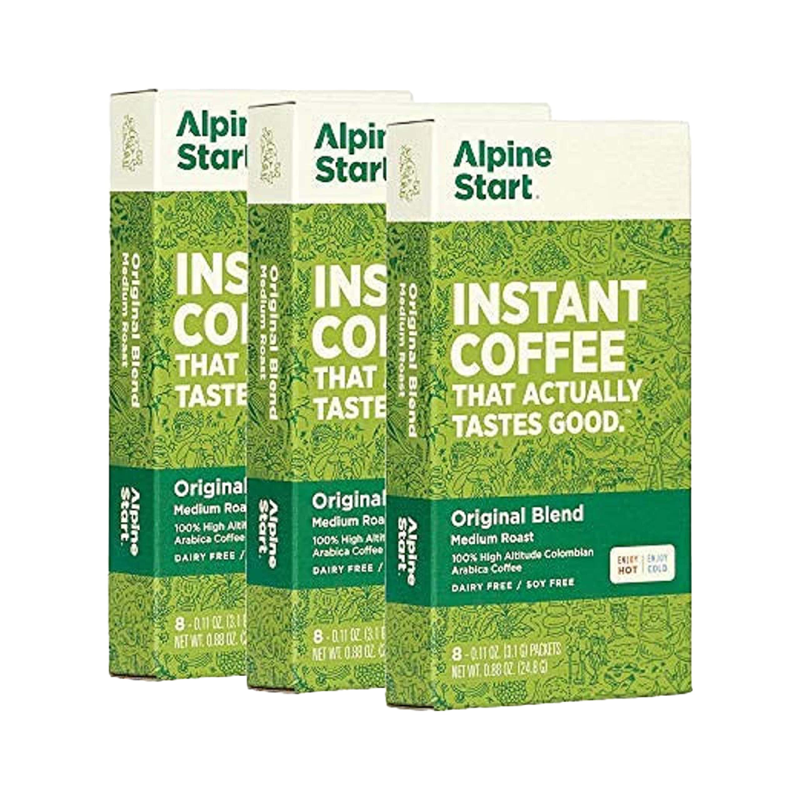 Buy Alpine Start Premium Instant Coffee, Medium Roast Original Blend