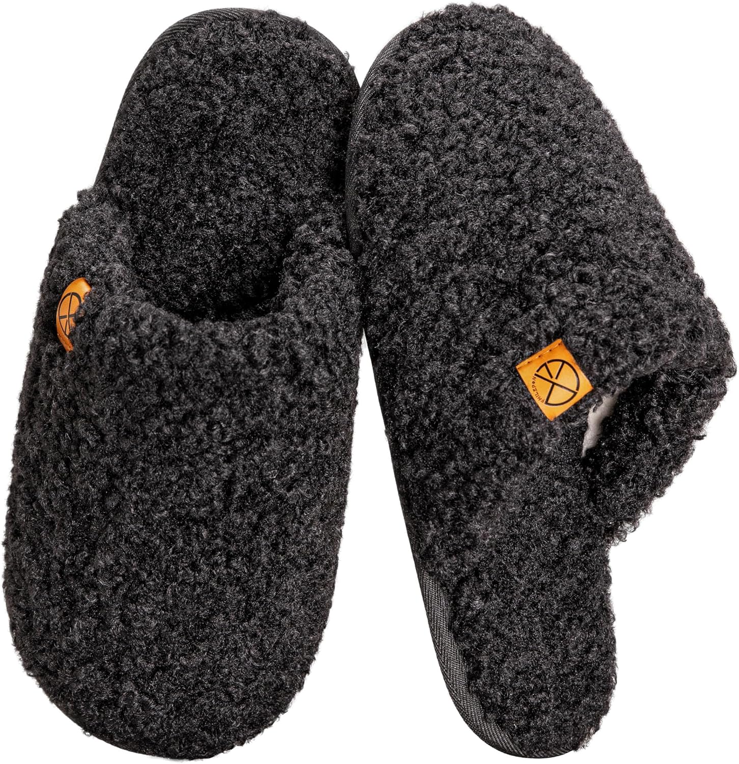 Pantuflas de mujer con memory foam y pelo sintético