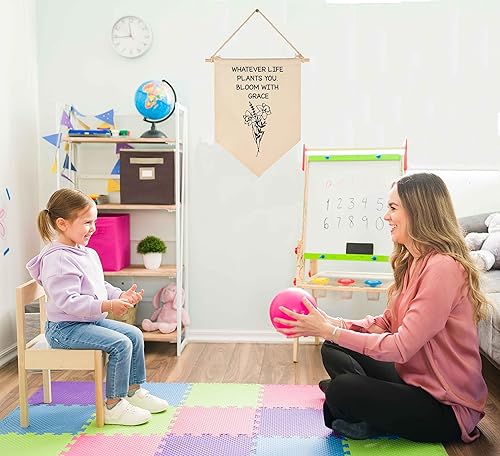Miniatura 8 de Letreros de oficina de terapeuta, terapia de asesoramiento, arte de pared, letrero de psicólogo escolar, citas CBT para puerta de salud mental,