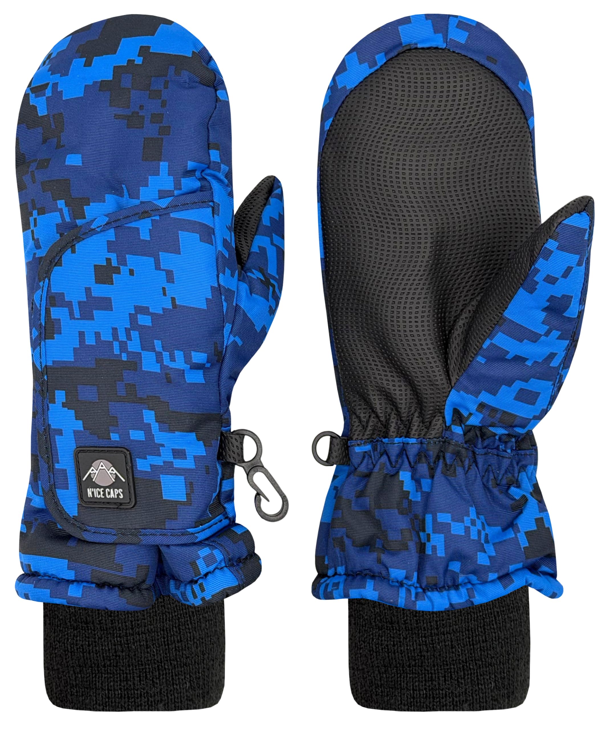 N'Ice Caps Kids Waterproof Snow Mittens Cold Weather Thinsulate Insulated