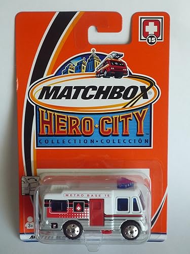 MATCHBOX - Colección Hero City 2002 #15 Bloodmobile