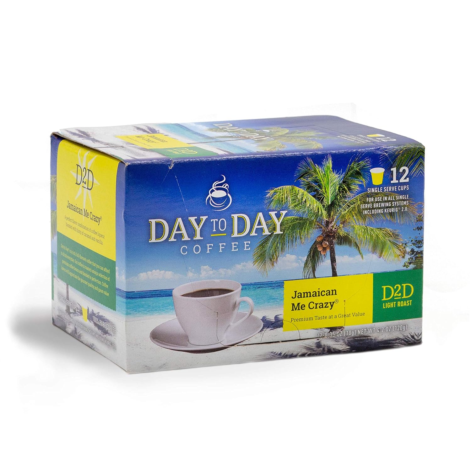 Day To Day Coffee 12ct (Pack of 6) Jamaican Me Crazy Single