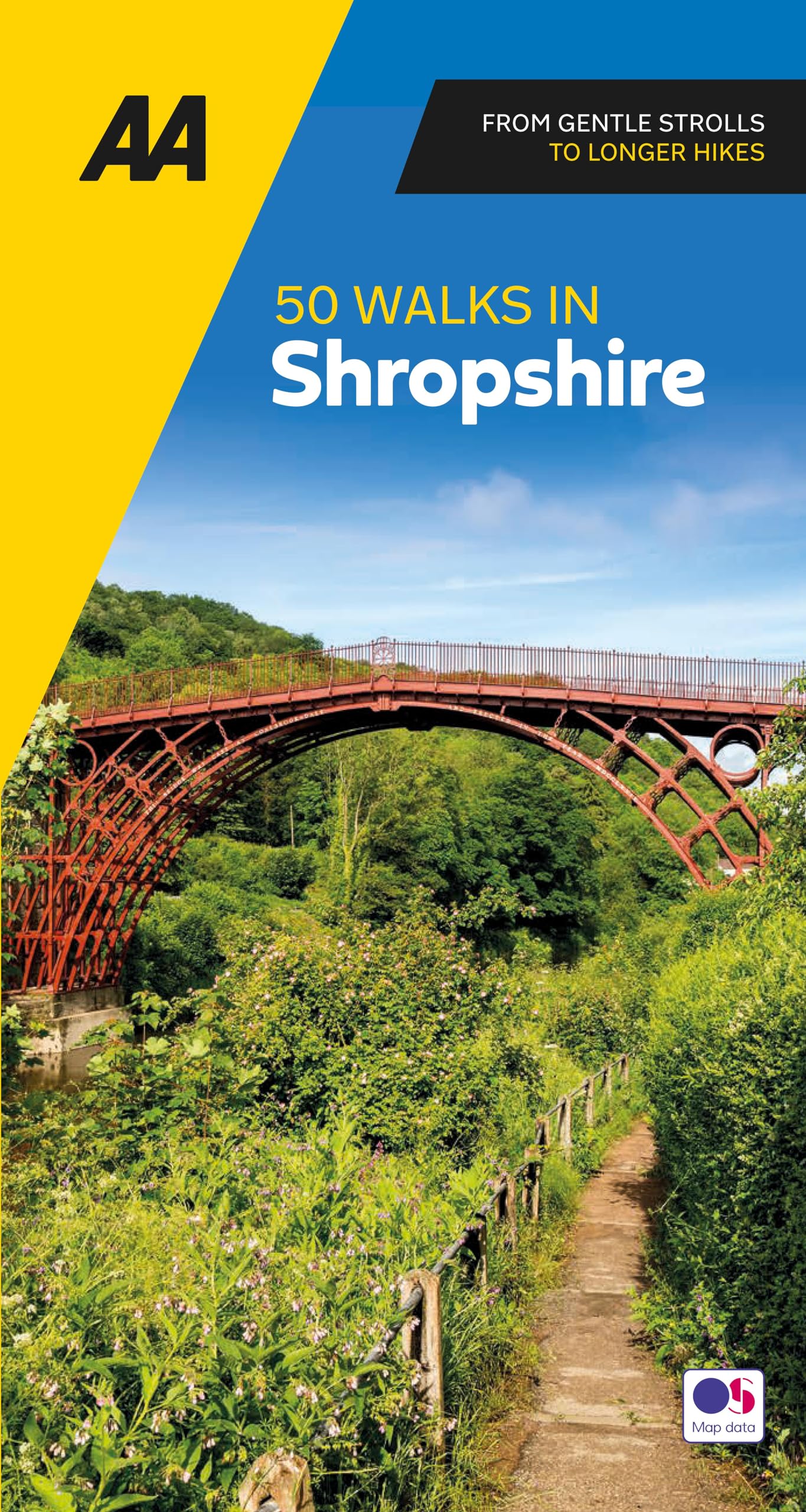 AA 50 Walks in Shropshire PAPERBACK 9780749583750