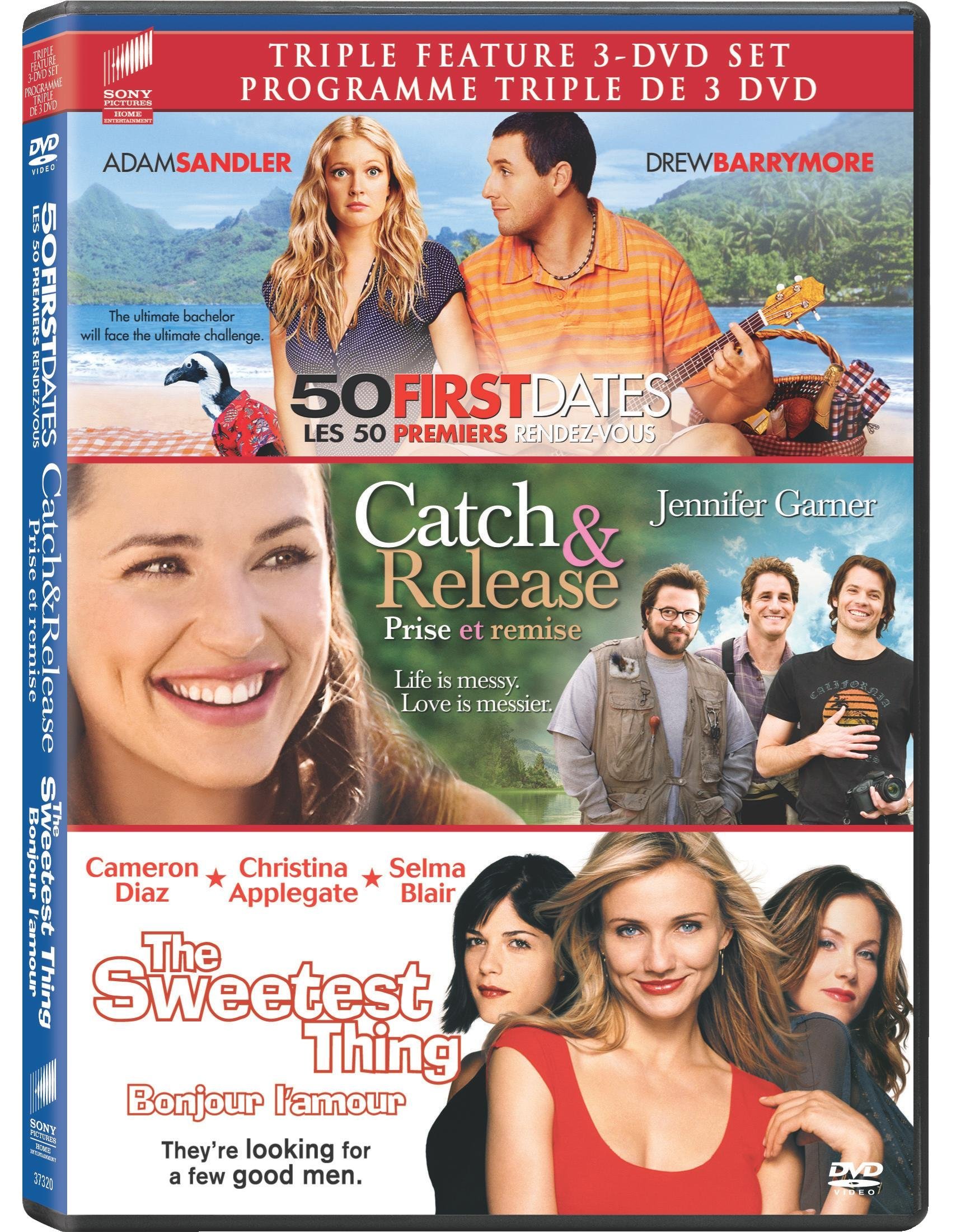 50 First Dates/Catch and Release/Sweetest Thing, The (Multi Feature, 3 discs) Bilingual [DVD]