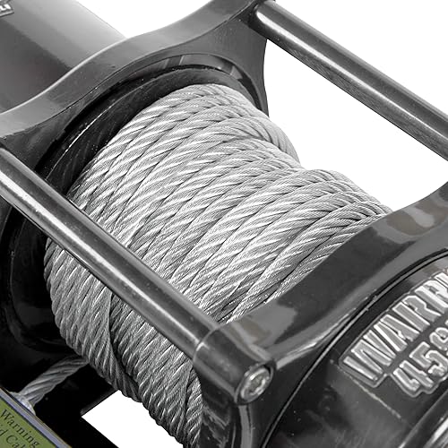 Miniatura 8 de Warrior Winches Cabrestante eléctrico Ninja de 4,500 libras 12v con cable de acero ideal para barcos, cuatrimotos, remolques y aventuras