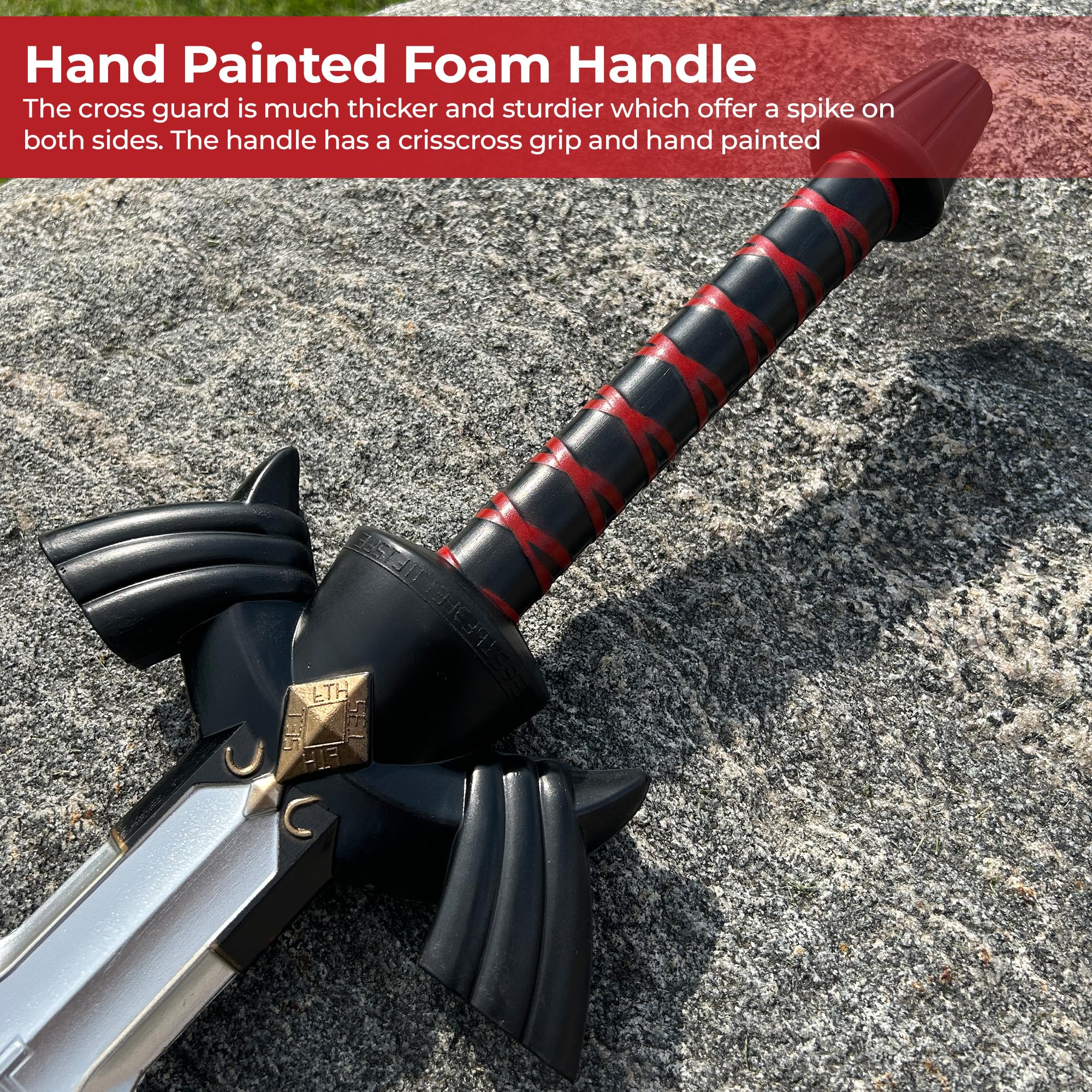 MedievalDepot Dark Link Shadow Triforce Foam Master Sword