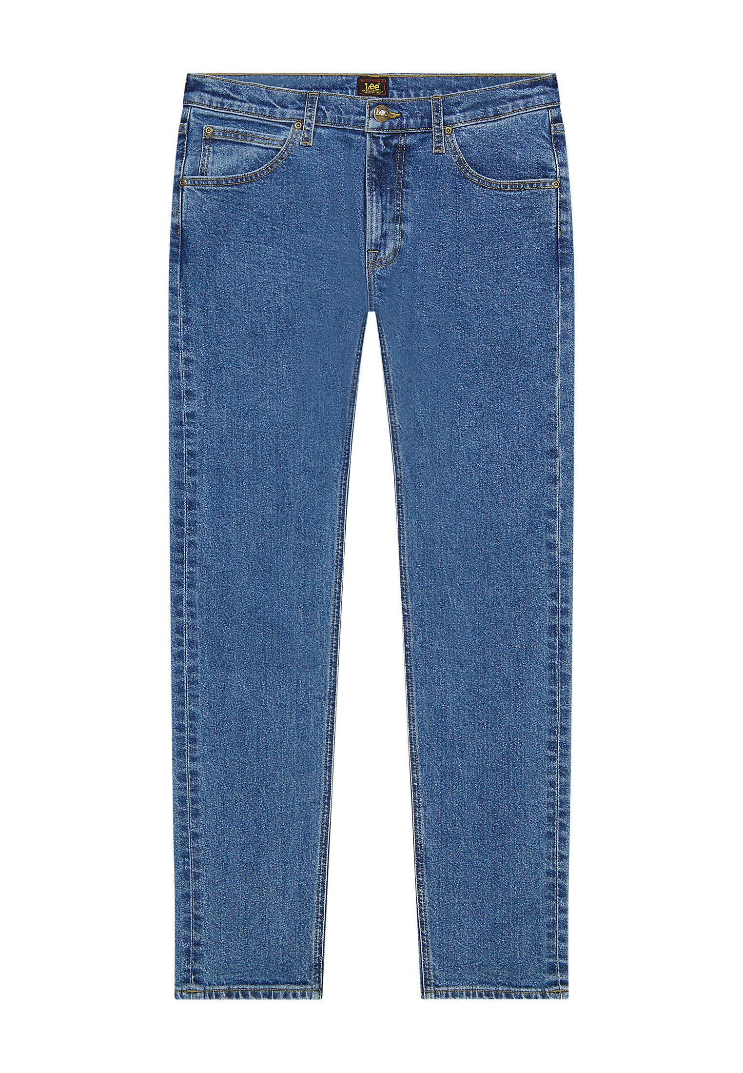 Lee Jeans da Uomo Daren, Chiusura Lampo, Regular Straight Fit, Straight Leg, Belmont, 44 IT (30W/32L)