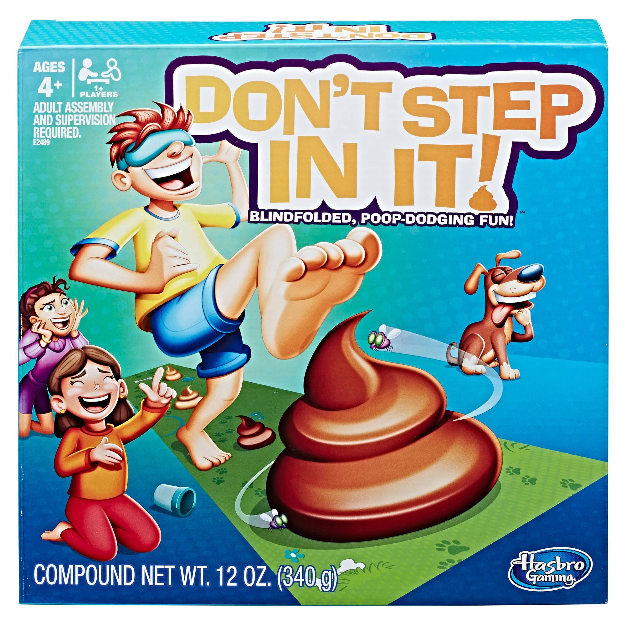 Hasbro Don&#39;t Step in It Board Game ハスブロ ステップインしないで下さい ボードゲーム 英語版 [並行輸入品] Don't Step in It! Game with Animal Moves Spinner - Hasbro Games