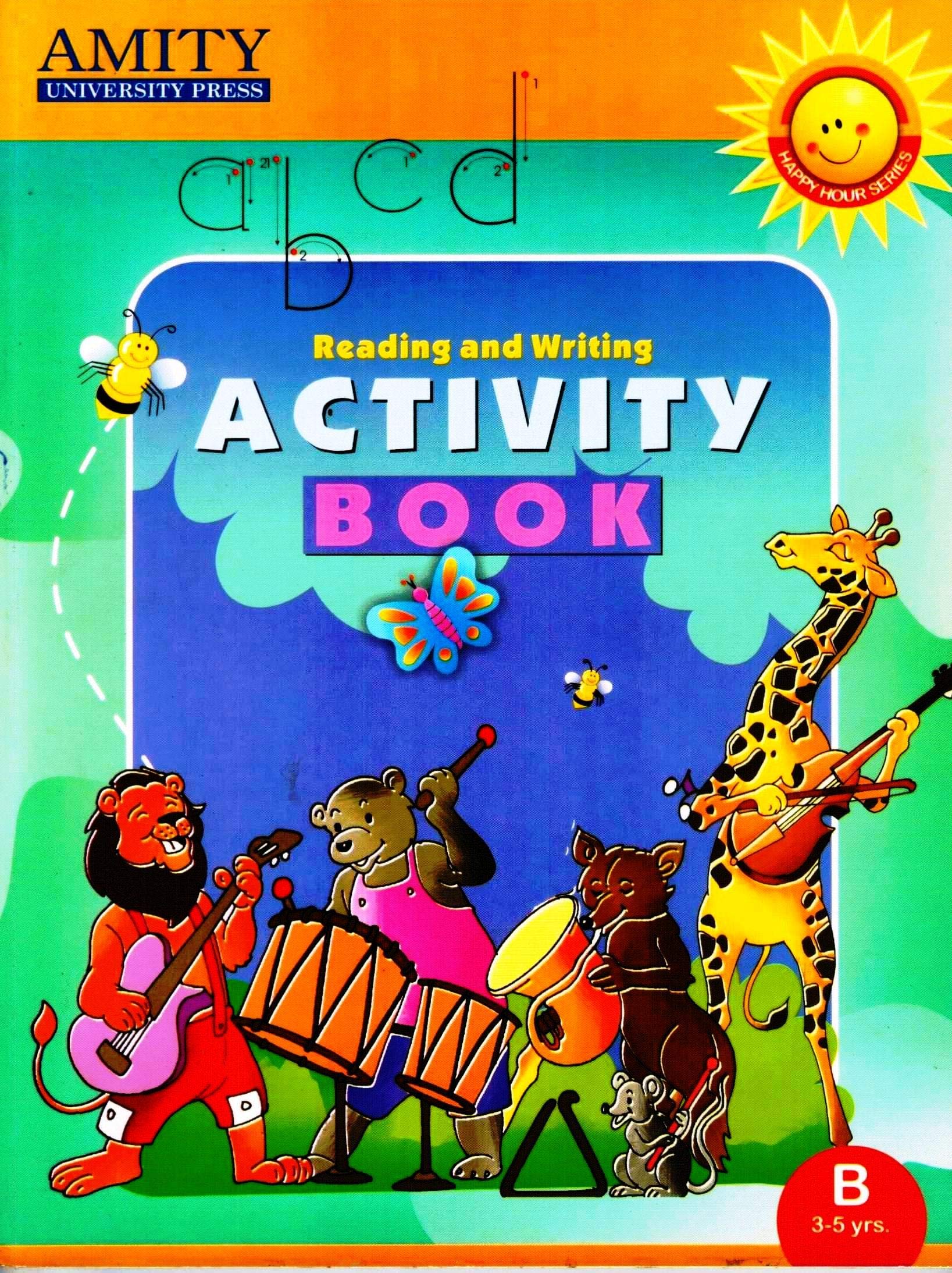 AMITY Reading and Writing ACTIVITY BOOK B (3-5 yers.)