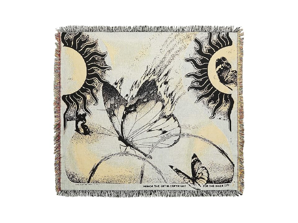 Honor The Gift High Power Throw (Yellow) Sheets Bedding INTERNATIONAL SHIPPING