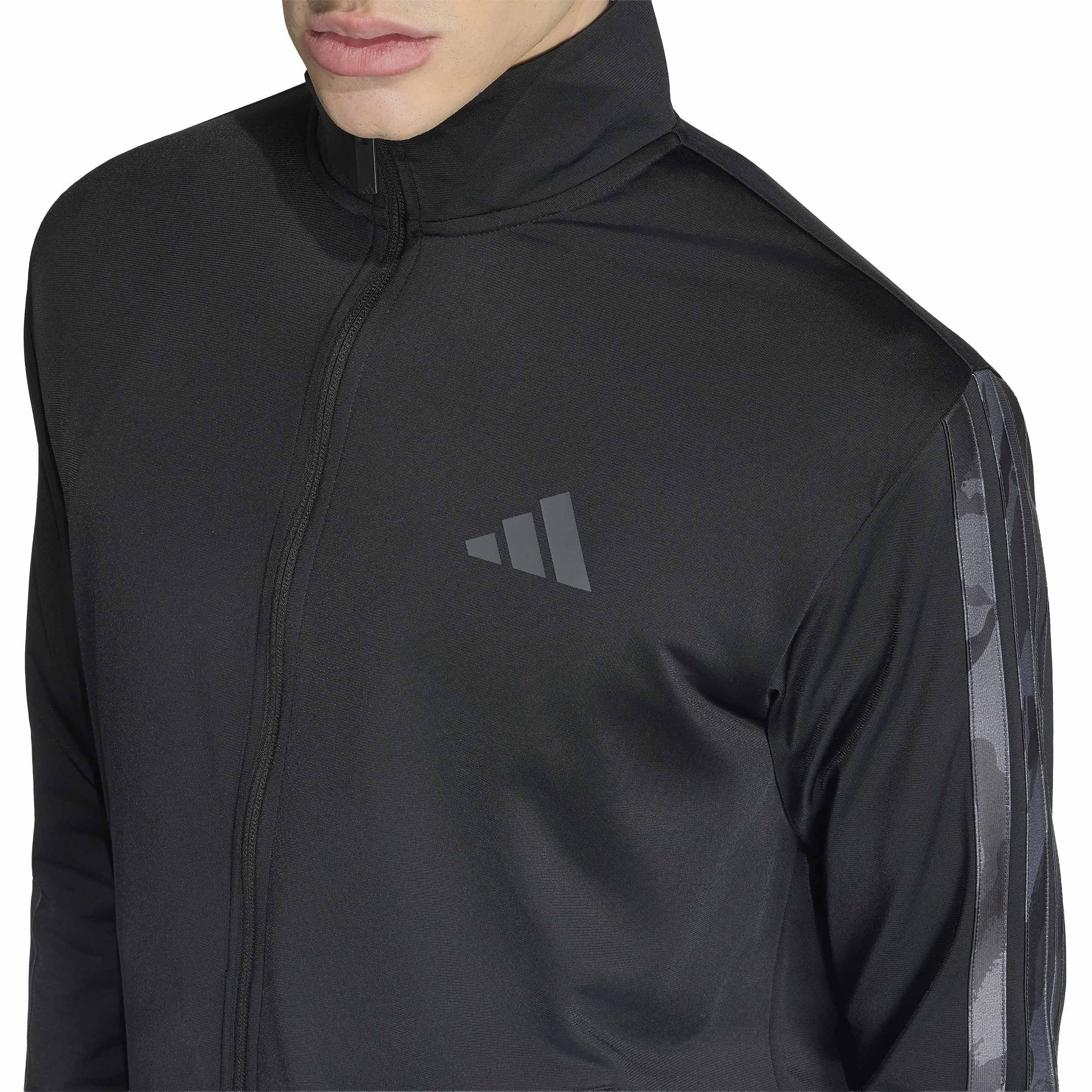 adidas 3-Stripes Regular Fit Camouflage Tracktop Sweatshirt à Capuche Homme (Lot de 1)