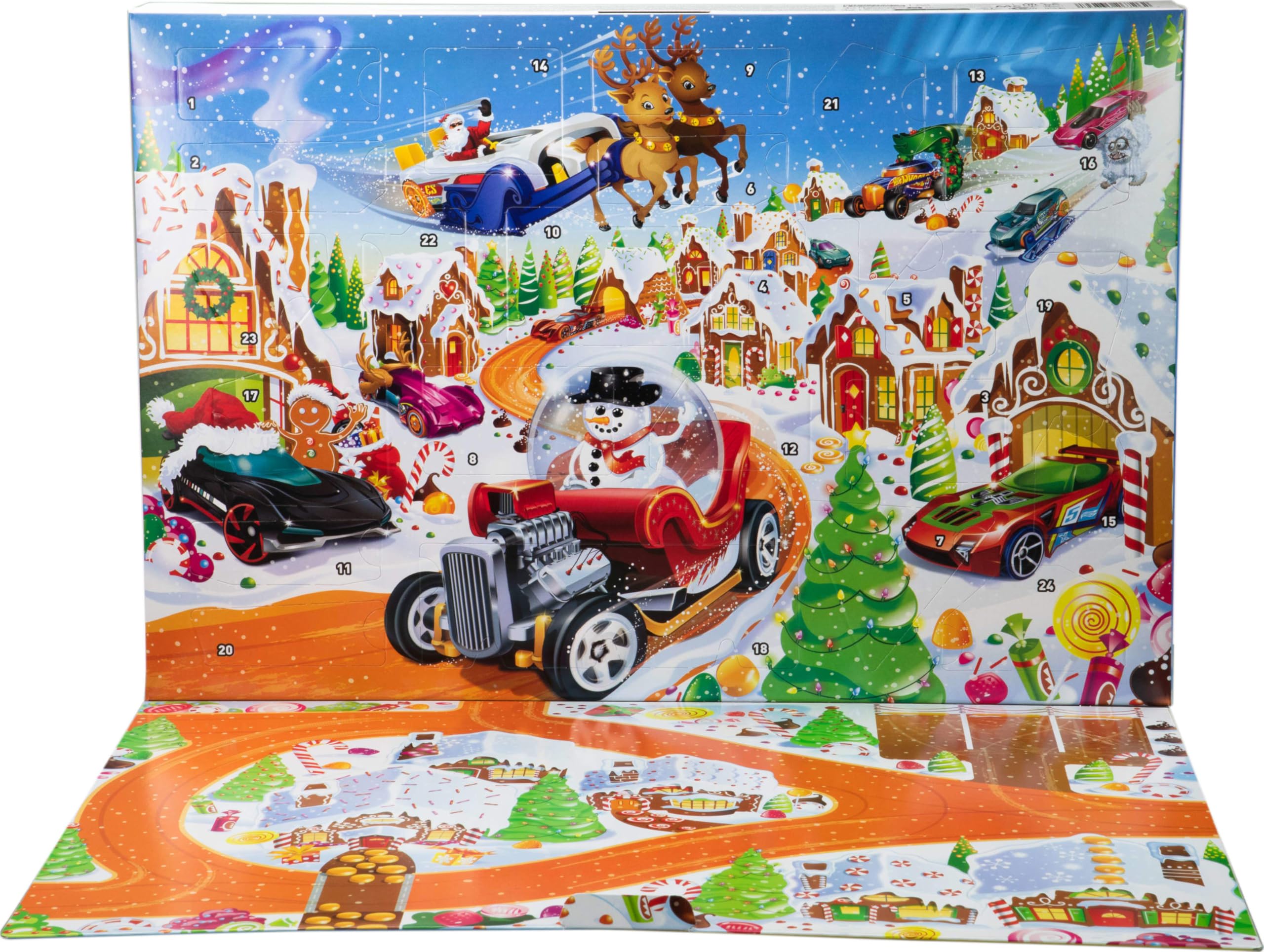 Amazon.com: Hot Wheels Toy Cars & Playset, 2025 Advent