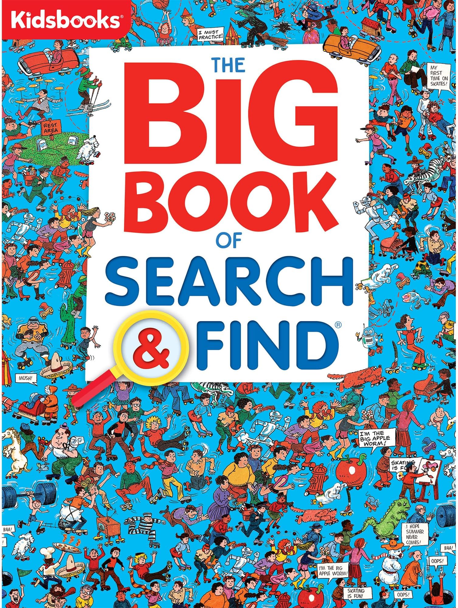 The Big Book of Search & Find - Fun Hidden Object Game for Kids | Boosts Focus & Observation Skills | Engaging Brain-Training Activity Book