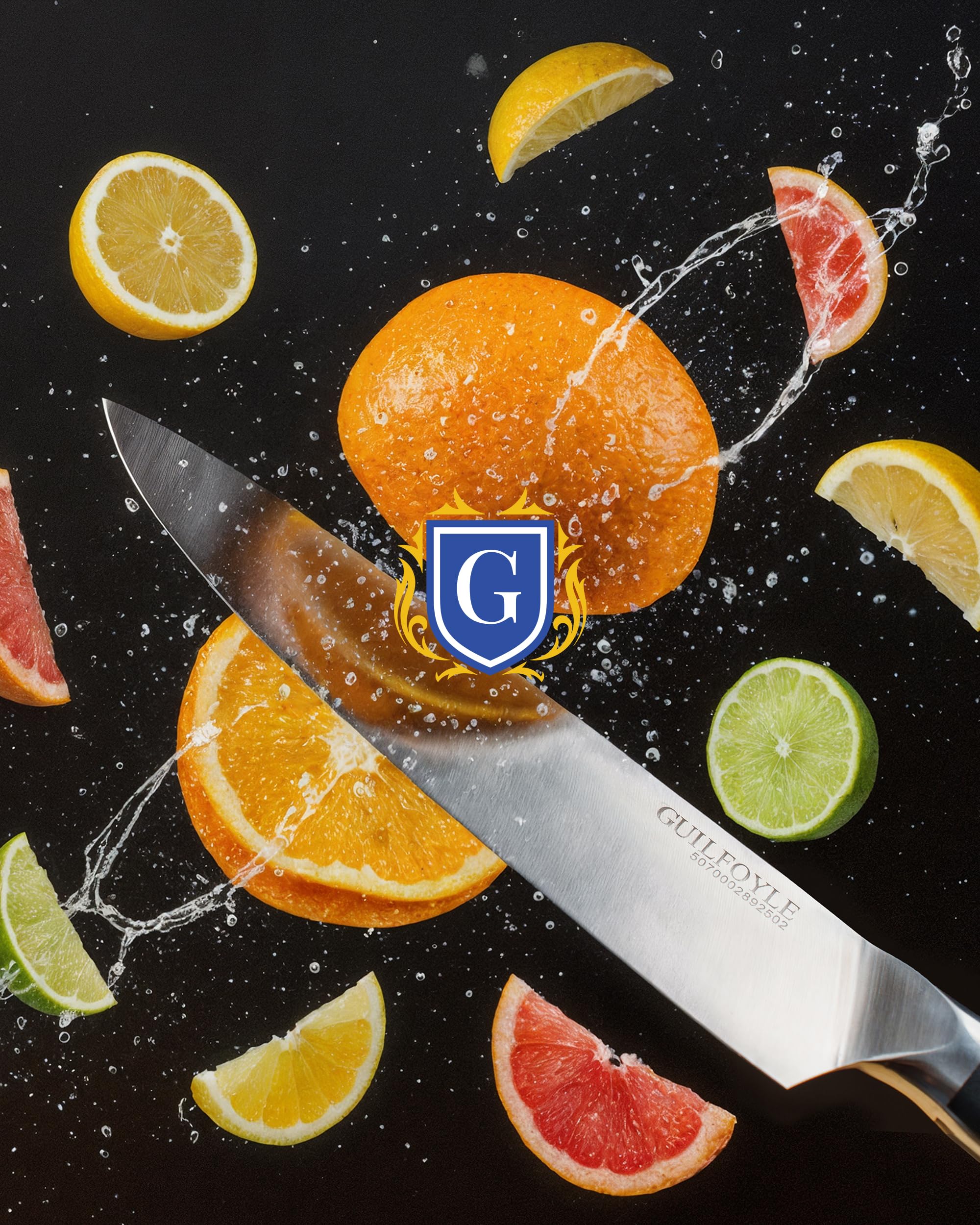 Guilfoyle 8 Inch Chef’s Knife – Dangerously Sharp – Gift Cautiously! — Amazon image 8