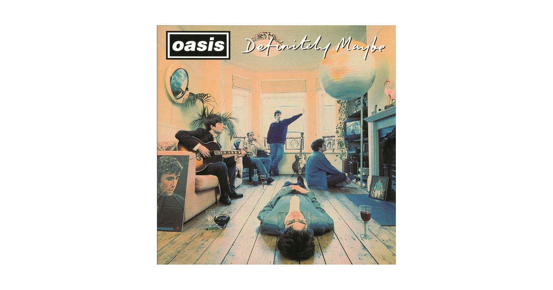 【2LP/UK盤】Oasis / Definitely Maybe Oasis - Definitely Maybe Limited-Edition Blue & White Marble