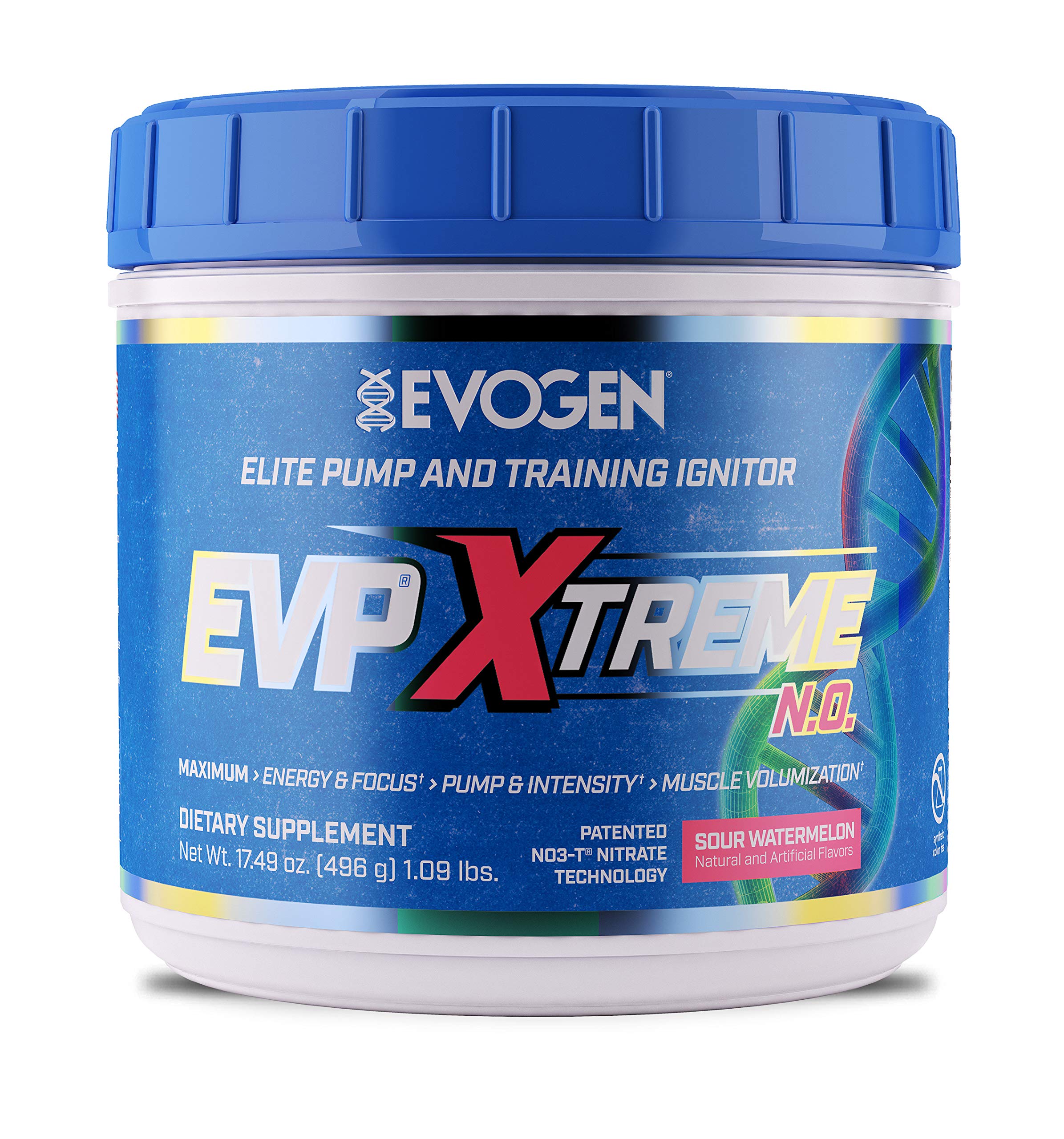 Evogen Nutrition EVP Xtreme NO | Arginine Nitrate, Beta-Alanine, Citrulline Pre-Workout, Nitric Oxid