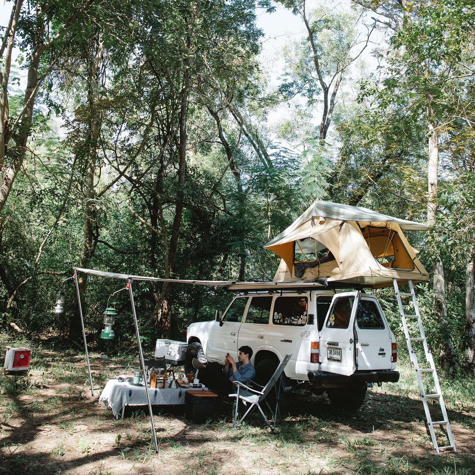 Tarp Pole Camping Tent Poles for Canopy Tarp Shelter Collapsible 80