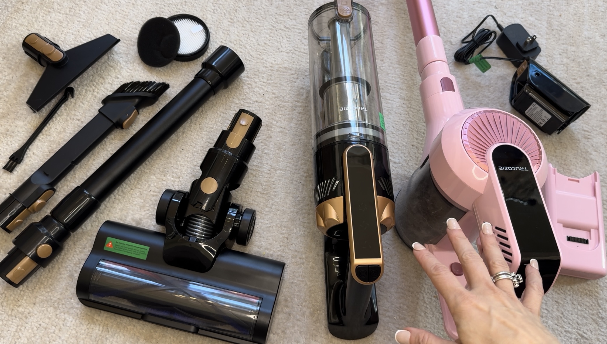 Watch T550 vs T350 | Trucozie Cordless Vacuum Cleaner, Self