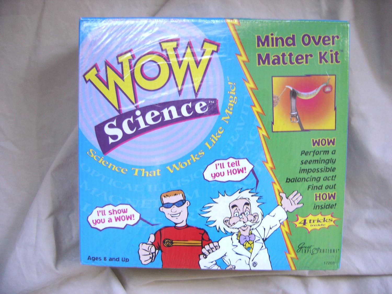 WOW Science Mind Over Matter Magic Kit Toys & Games