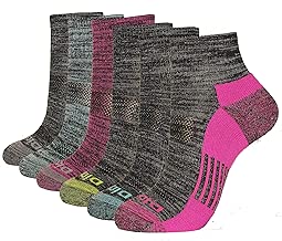 Dickies Women's 6 Pack Dritech Quarter Socks - coolthings.us