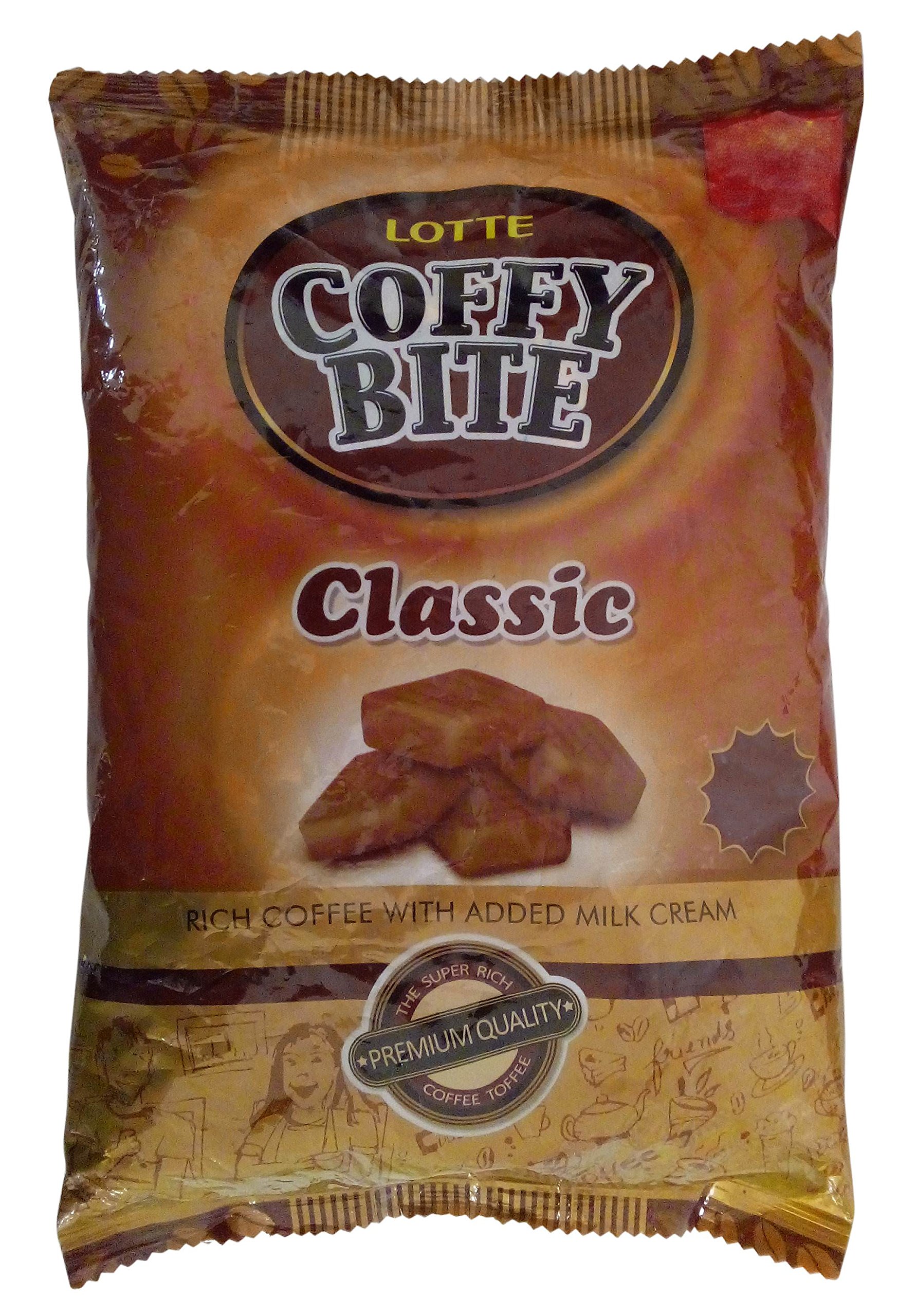 Lotte Coffy Bite - Classic, 440g Pouch