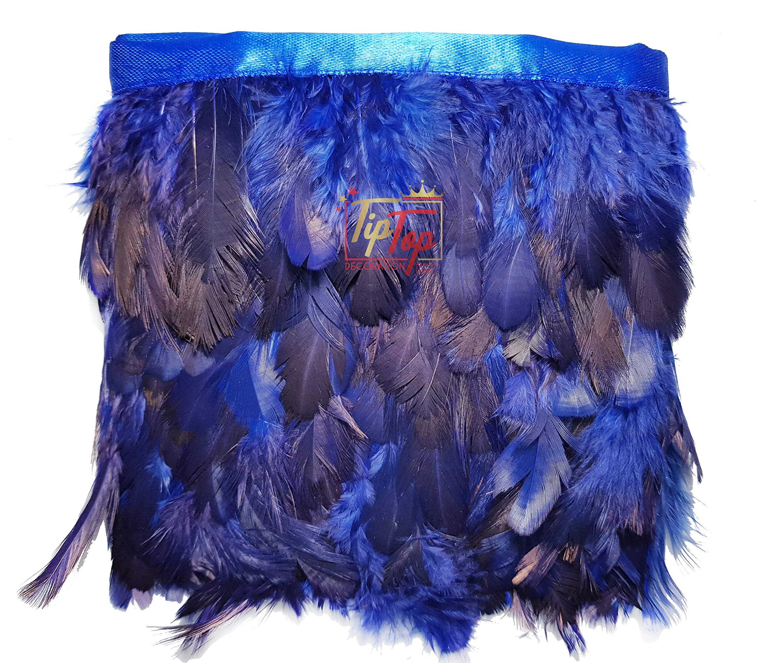 TIPTOP DECORATION Natural Dyed Feathers Lace (2-4 Inch) (Midnight Blue) (9 Meters) (B07YDZ1KW8) Amazon Price History, Amazon Price Tracker