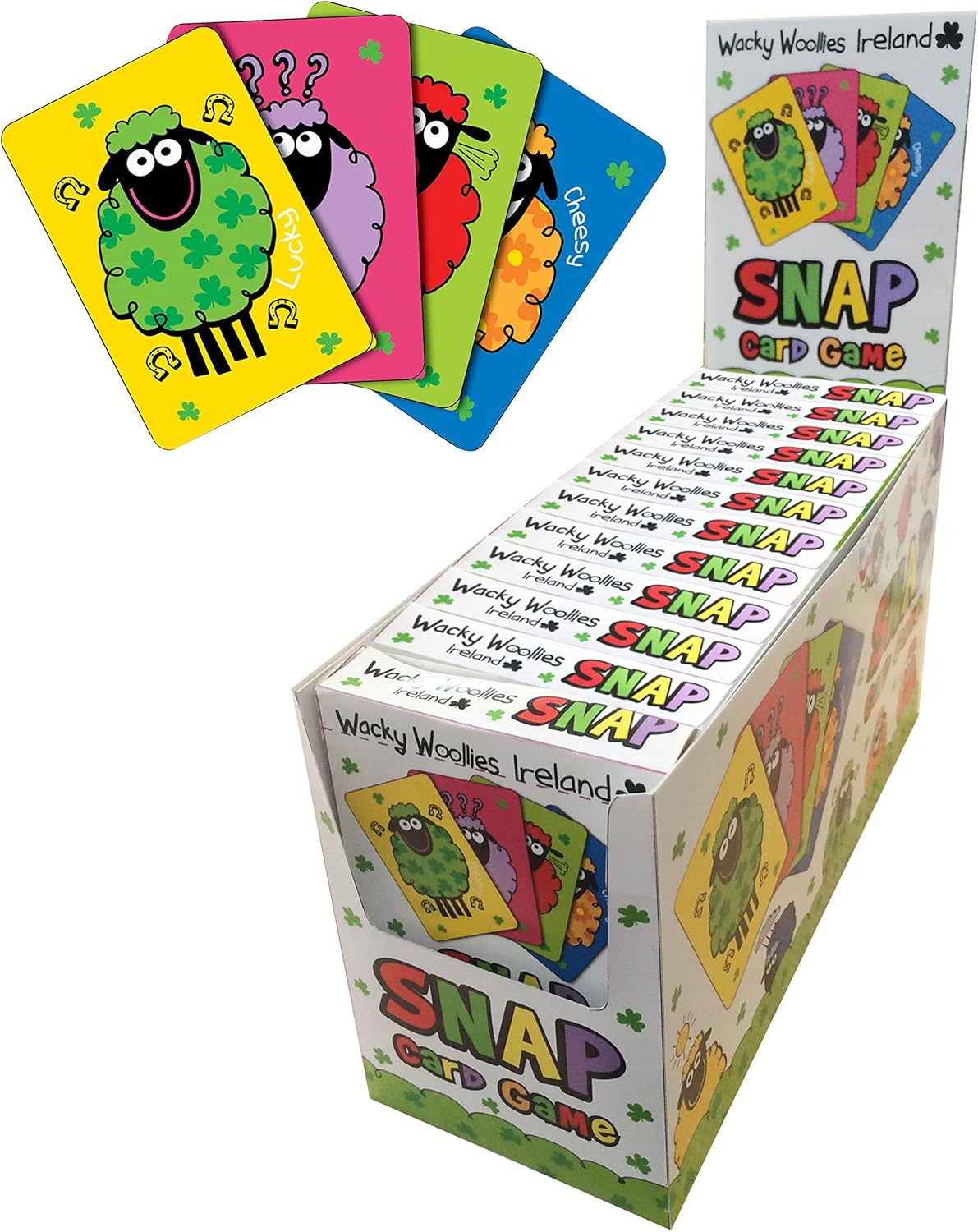 Wacky Woollies Ireland Designed Snap Card Game With Coloured Sheep:  Amazon.de: Toys