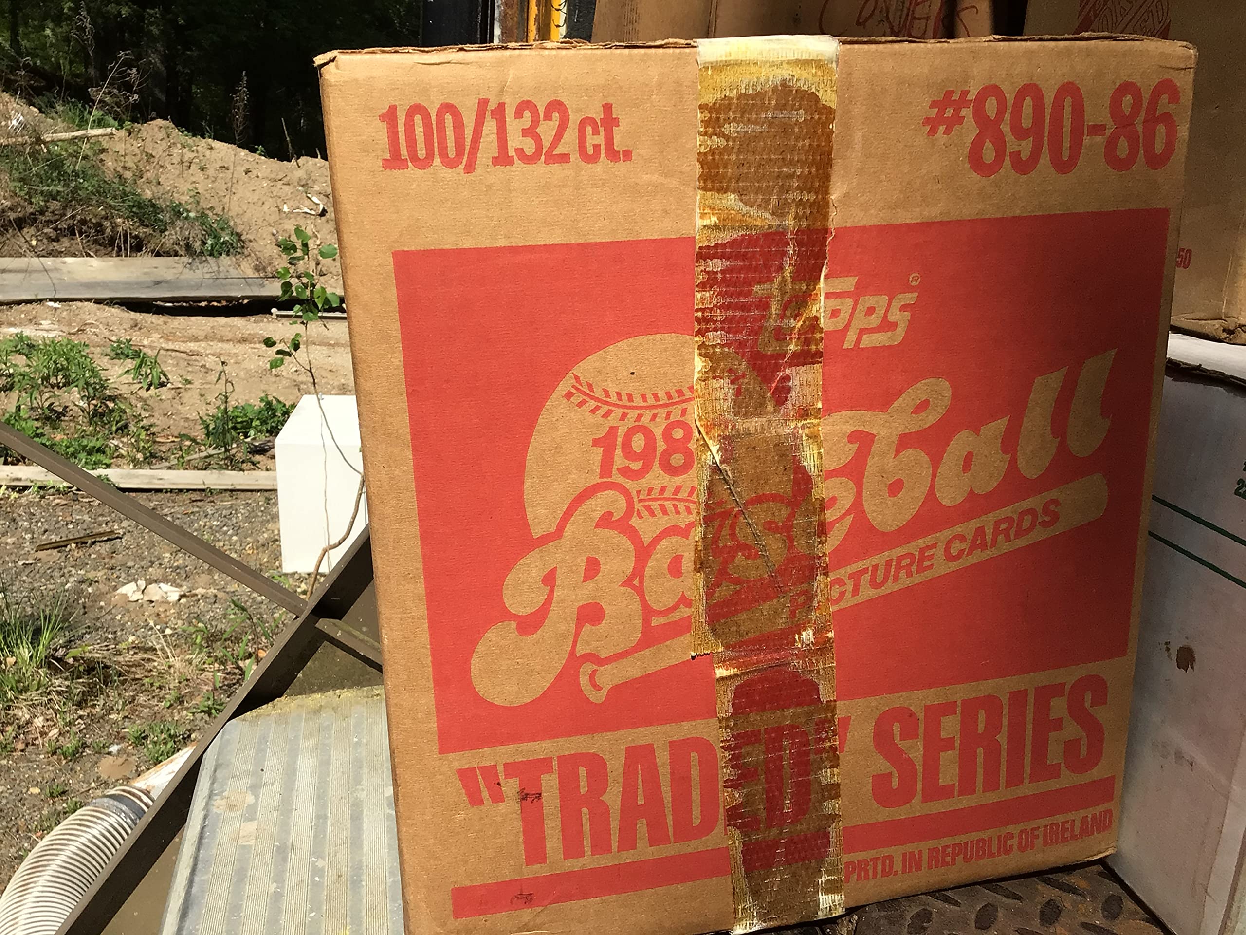 1986 Topps Traded Baseball Card Set - MLB Cards