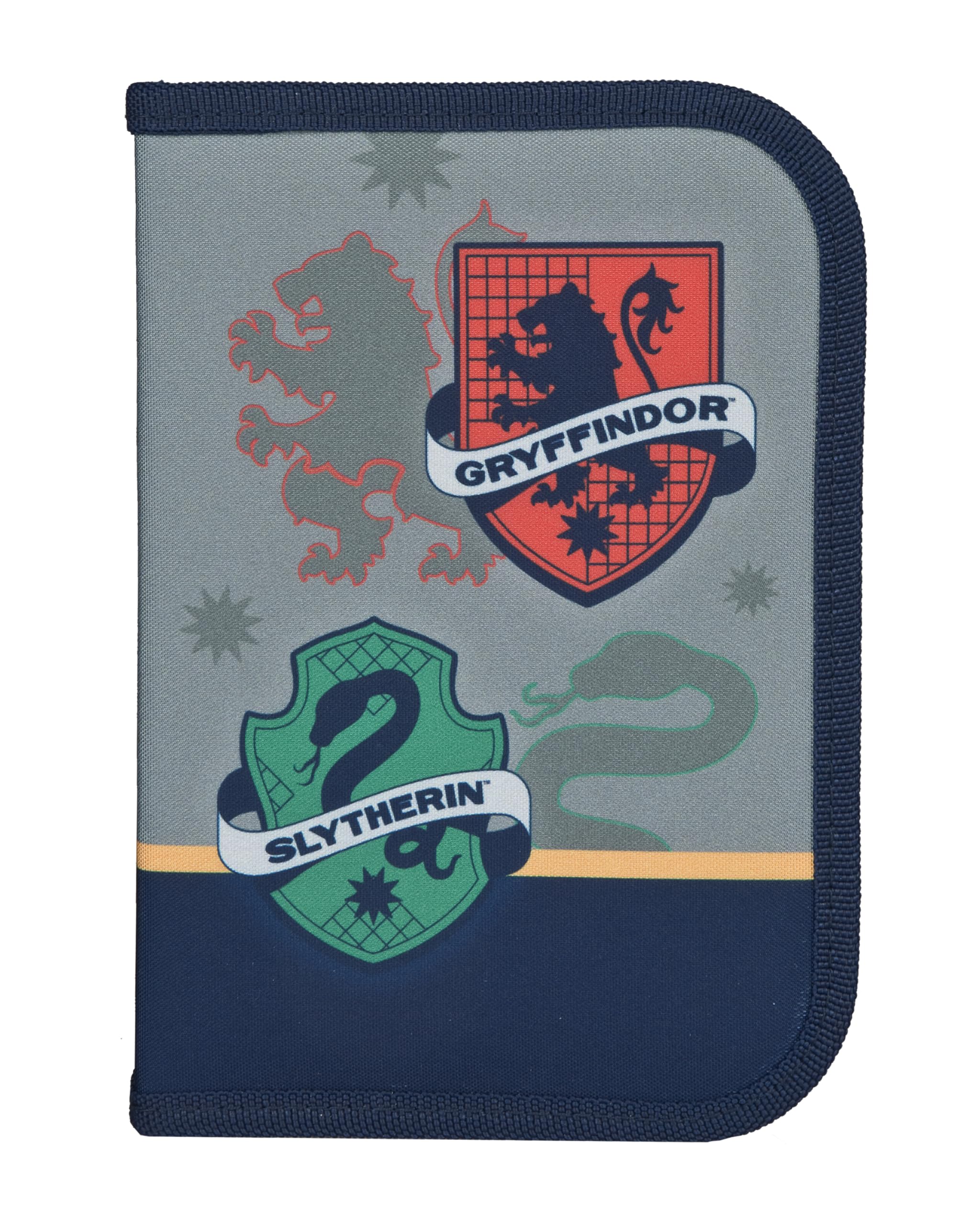 Scooli Harry Potter Filled Pencil Case - Modern School Accessory with 22 Eberhard Faber Pens & Accessories - Ideal for School, Leisure and Travel - Ages 6+
