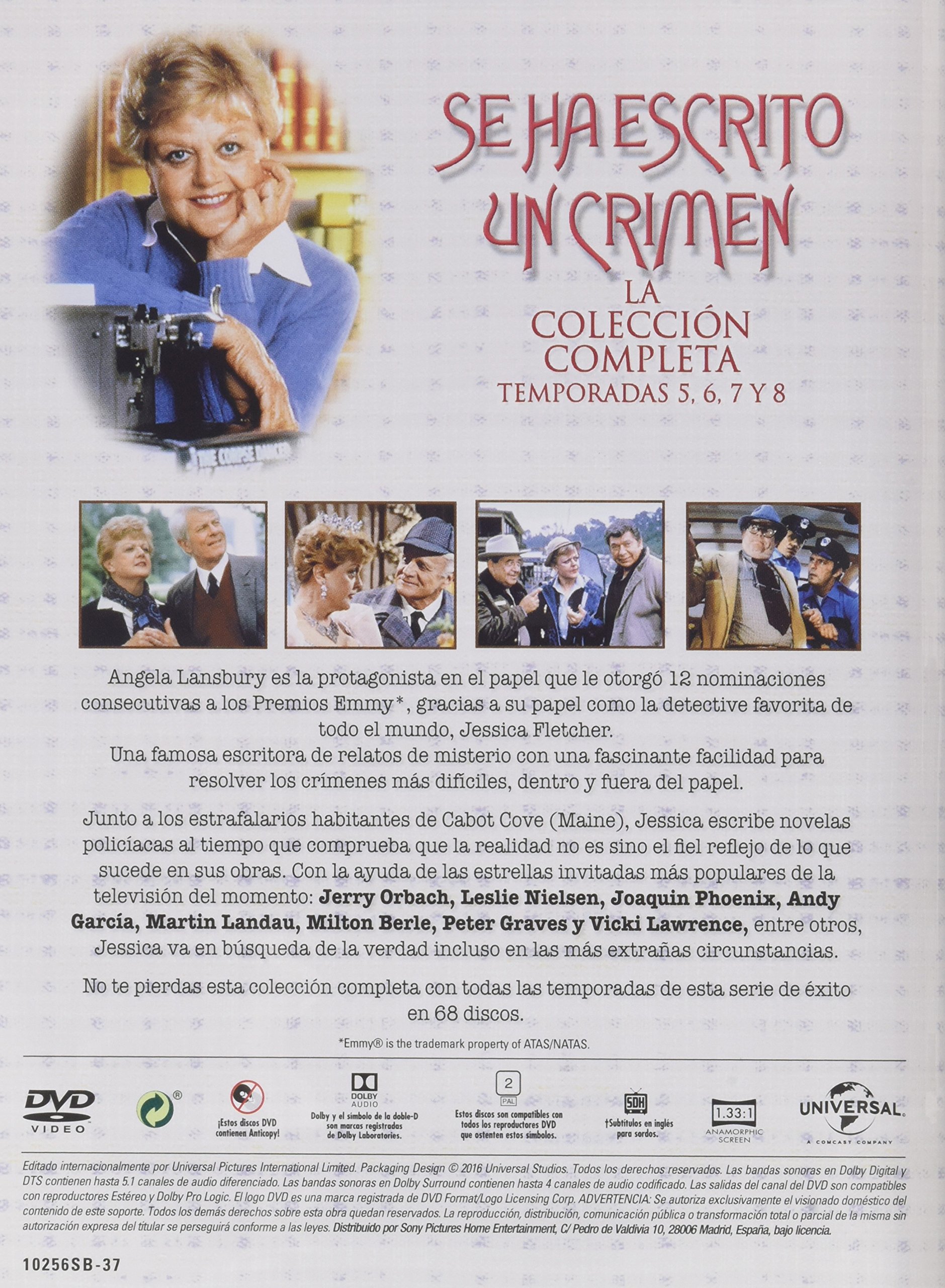 A murder she wrote (SE HA ESCRITO UN CRIMEN: MEGAPACK SERIE COMPLETA, Importé d'Espagne, langues sur les détails)