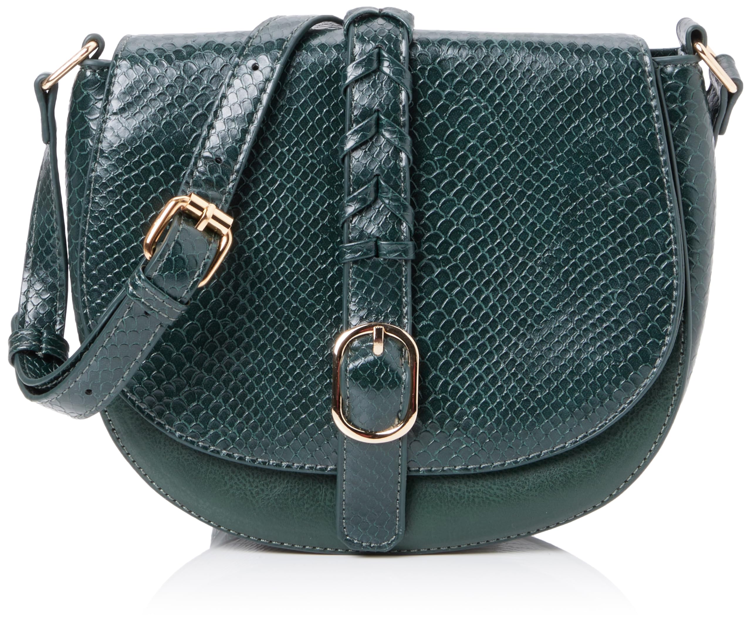 ALARY Women's Shoulder Bag, dark green, One Size