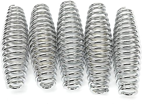Kojem 5" 5Pcs BBQ Spring Handles Cool Touch Stove Spring Handle Grip Fits W