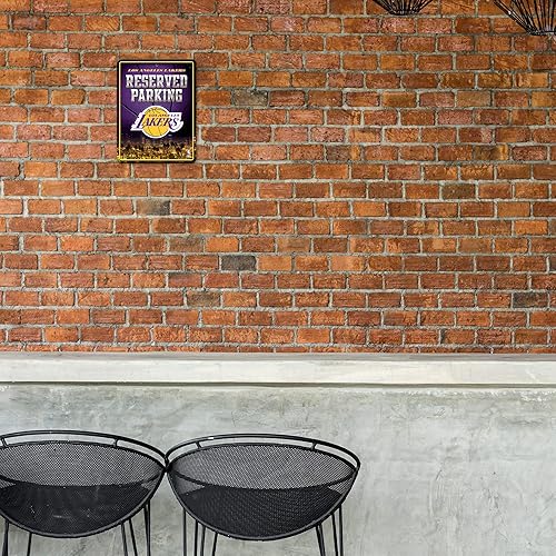 Miniatura 36 de Rico Industries NBA Basketball Metal Parking Sign