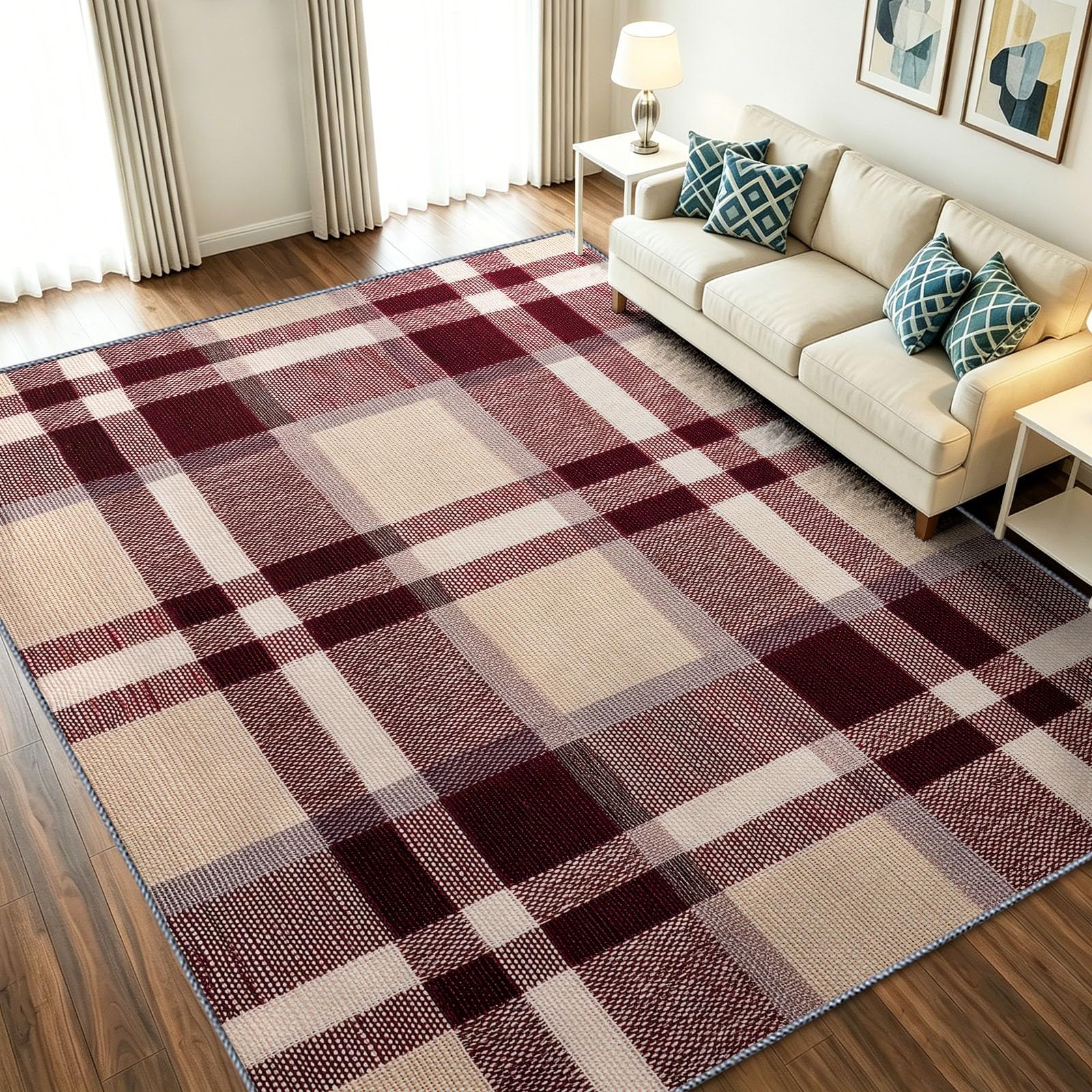 Tapis de salon 160 x 230 pour chambre et salle de jeux