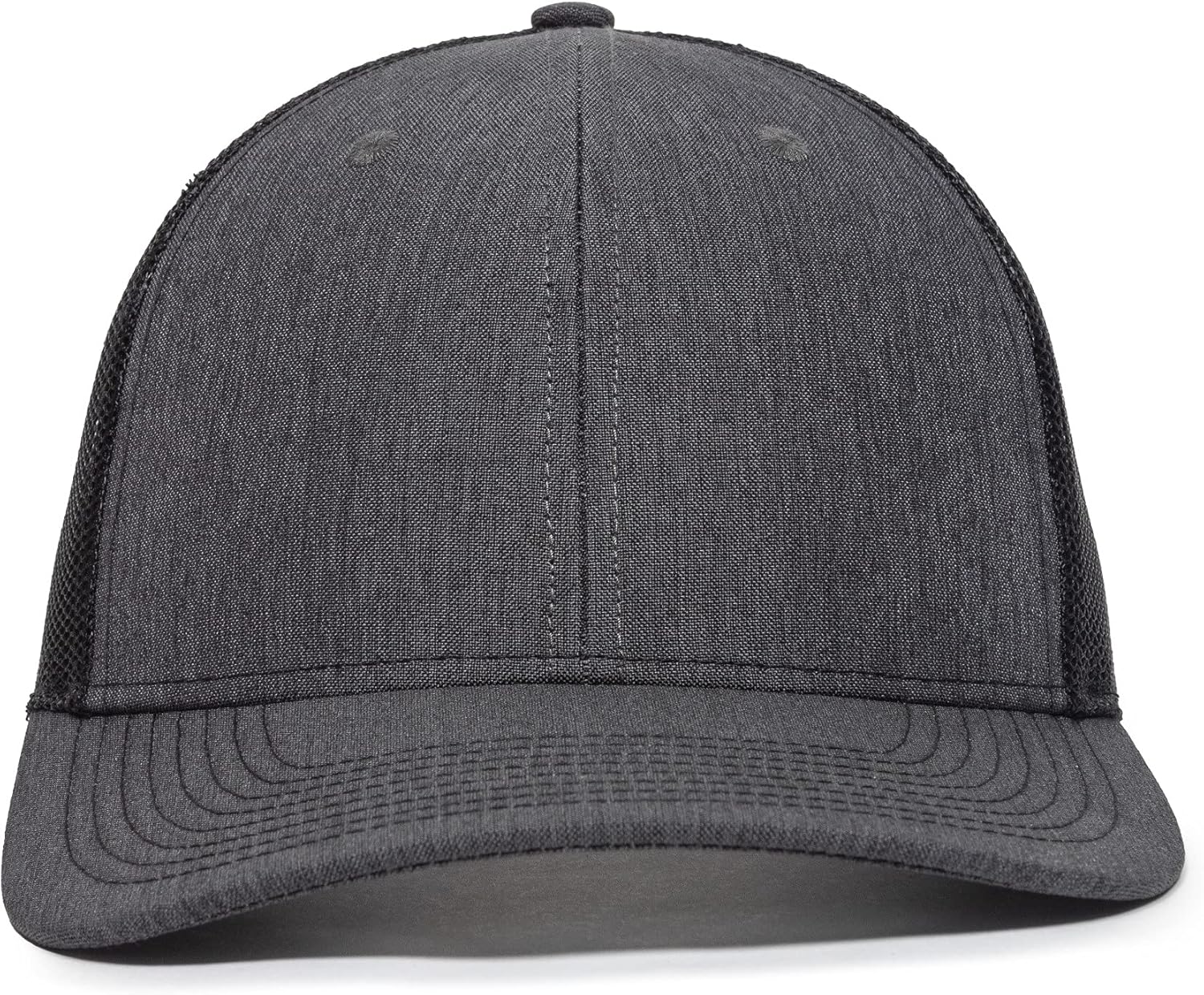 Outdoor Cap OC771V, LN Heathered Charcoal/Black, One Size Fits Most - Image 2