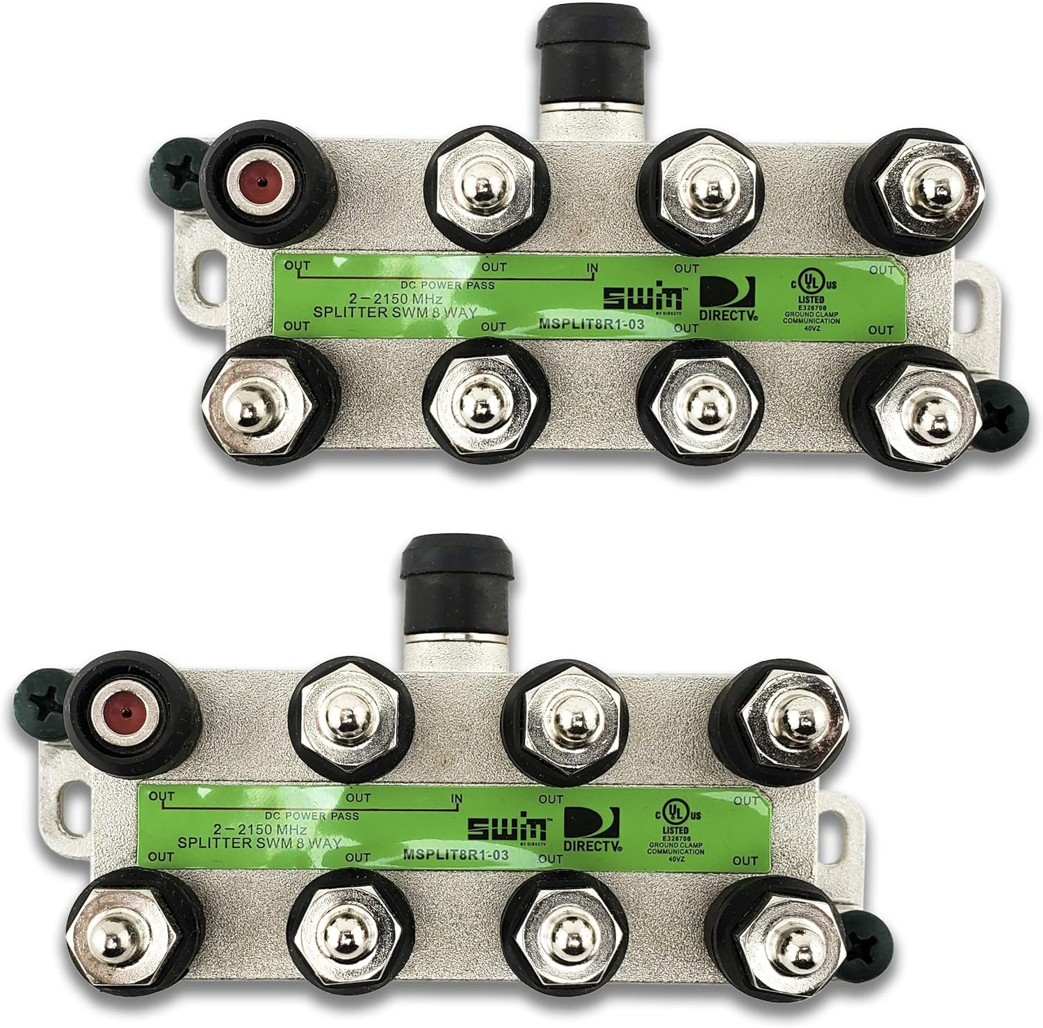 Directv SWM Approved 8Way Splitter (2) Amazon.ca Home