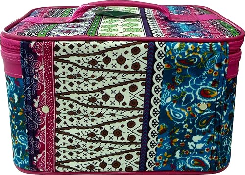 Miniatura 4 de Estuche de maquillaje de impresión de moda para mujer Set de cosméticos de 2 piezas