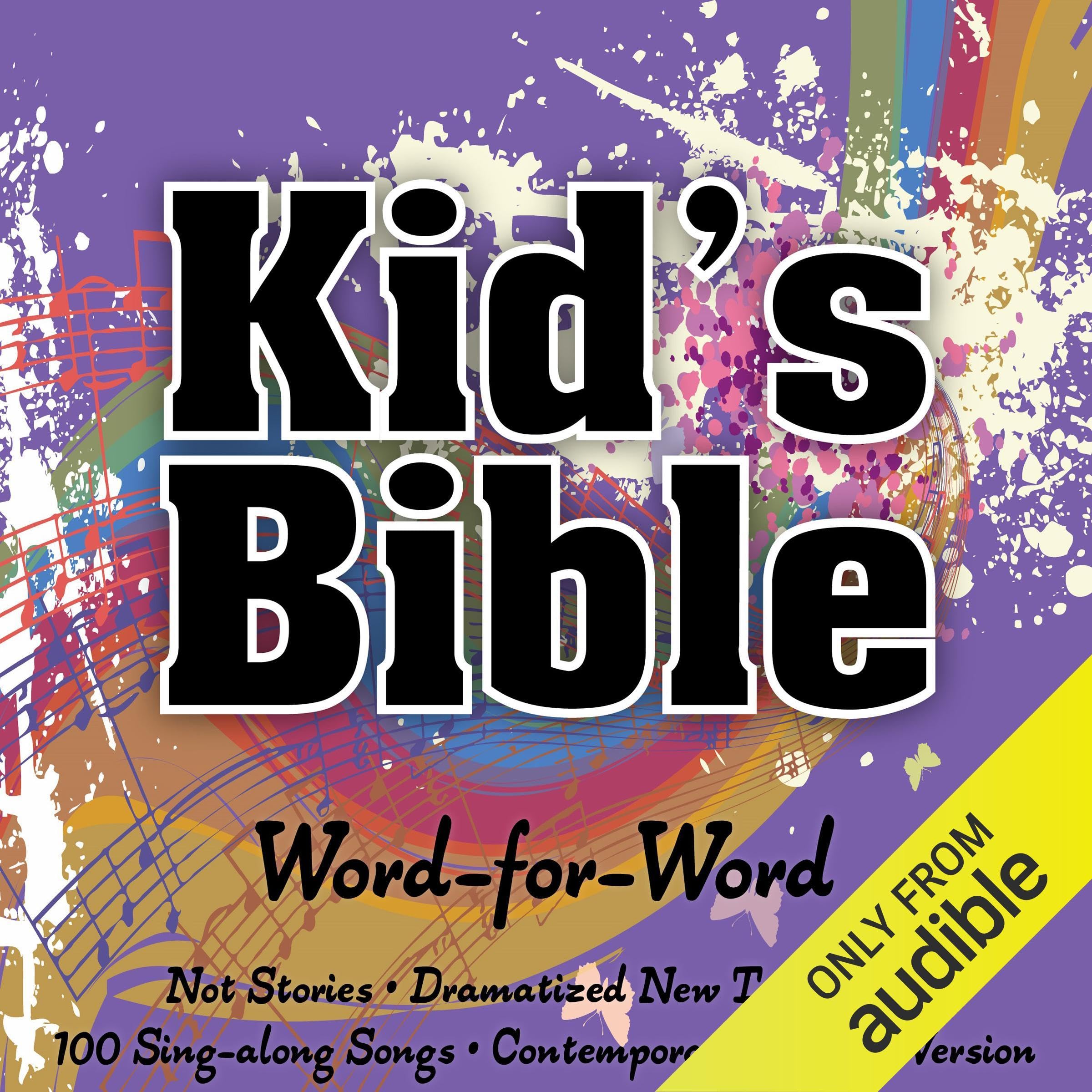 Cover art for New Testament Bible Stories for Children with 100 Children's Bible Songs