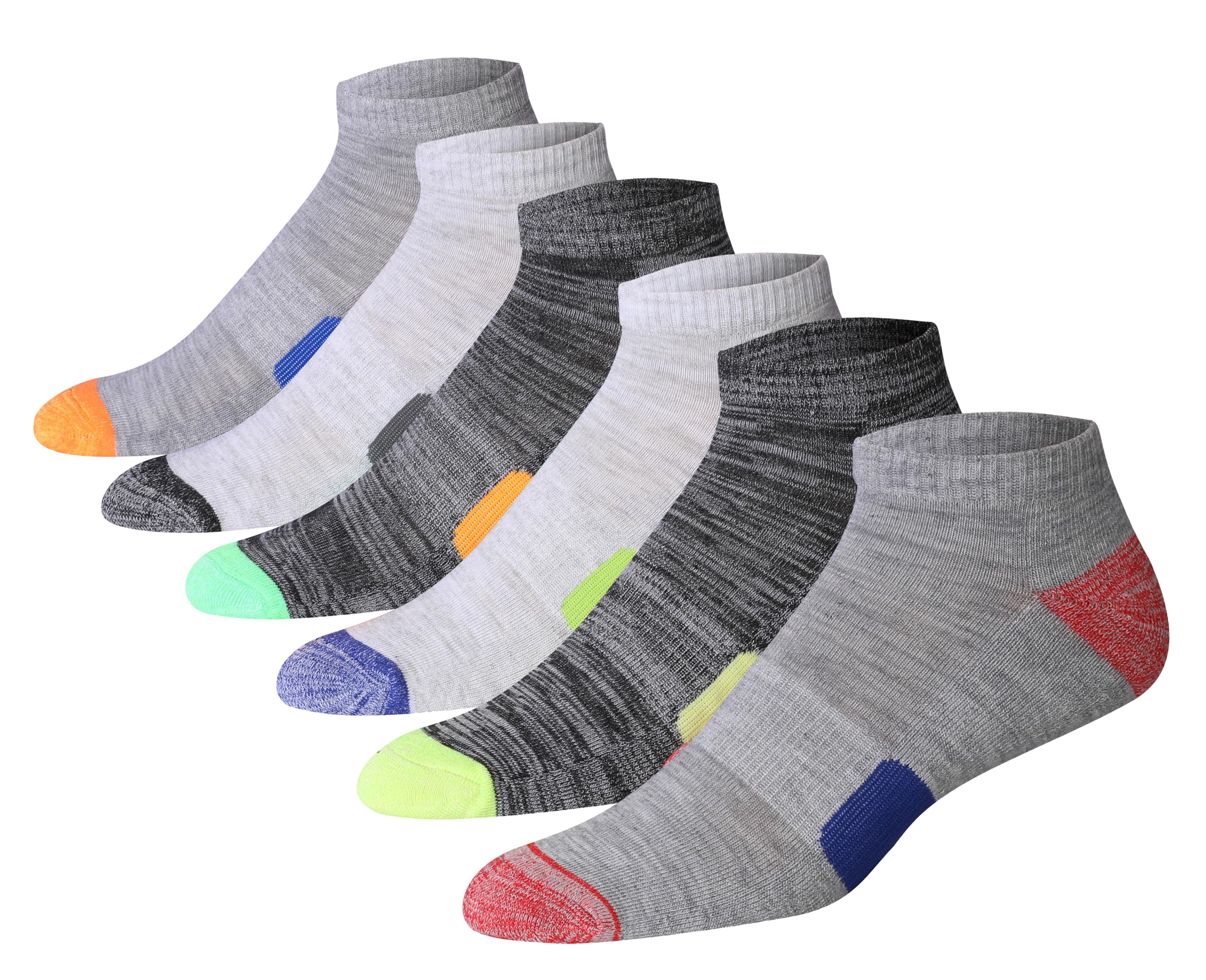JAMES FIALLO sportliche gepolsterte tief geschnittene Sportsocken für Herren 6er-Pack - Bild 2 von 10