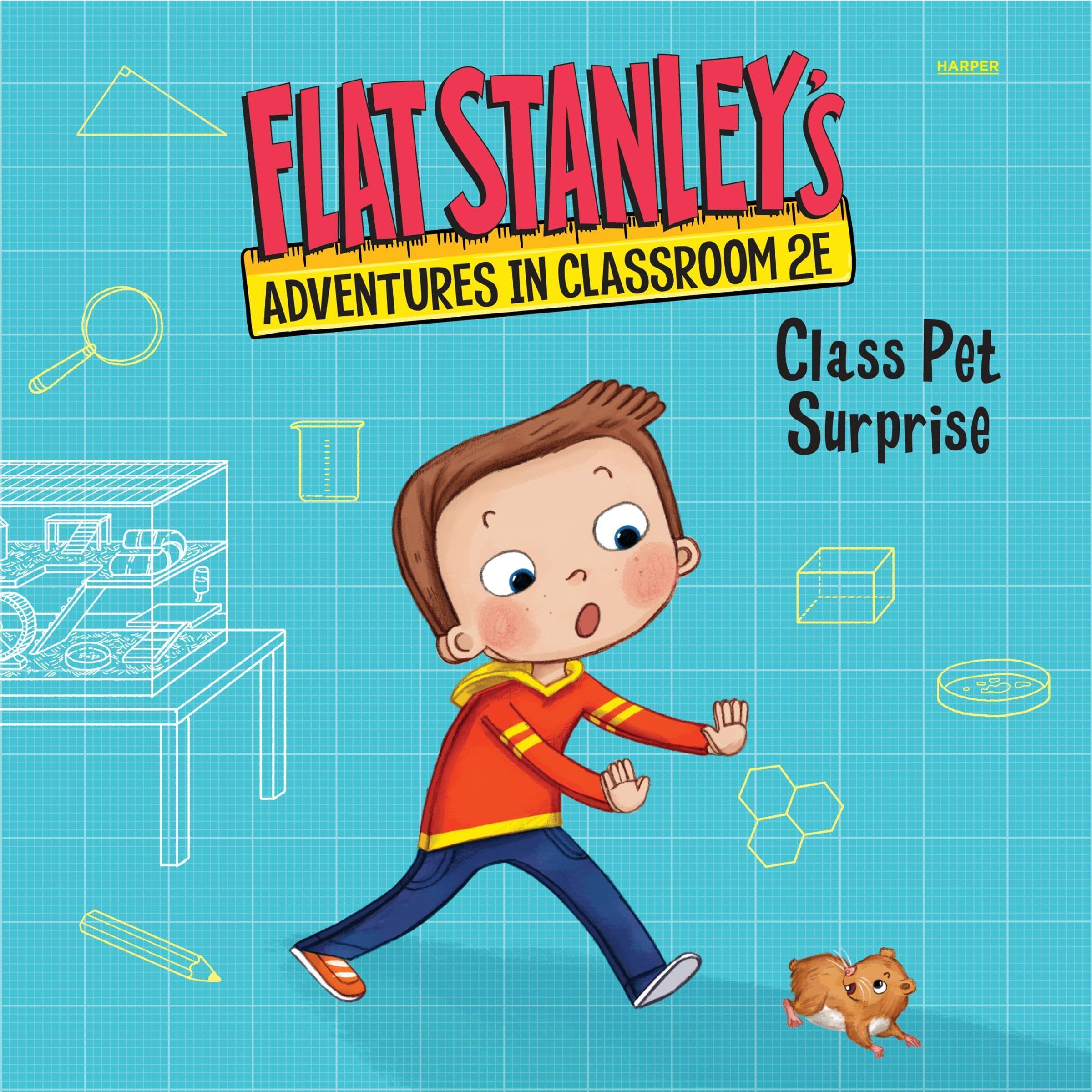 Cover art for Flat Stanley's Adventures in Classroom 2E #1: Class Pet Surprise