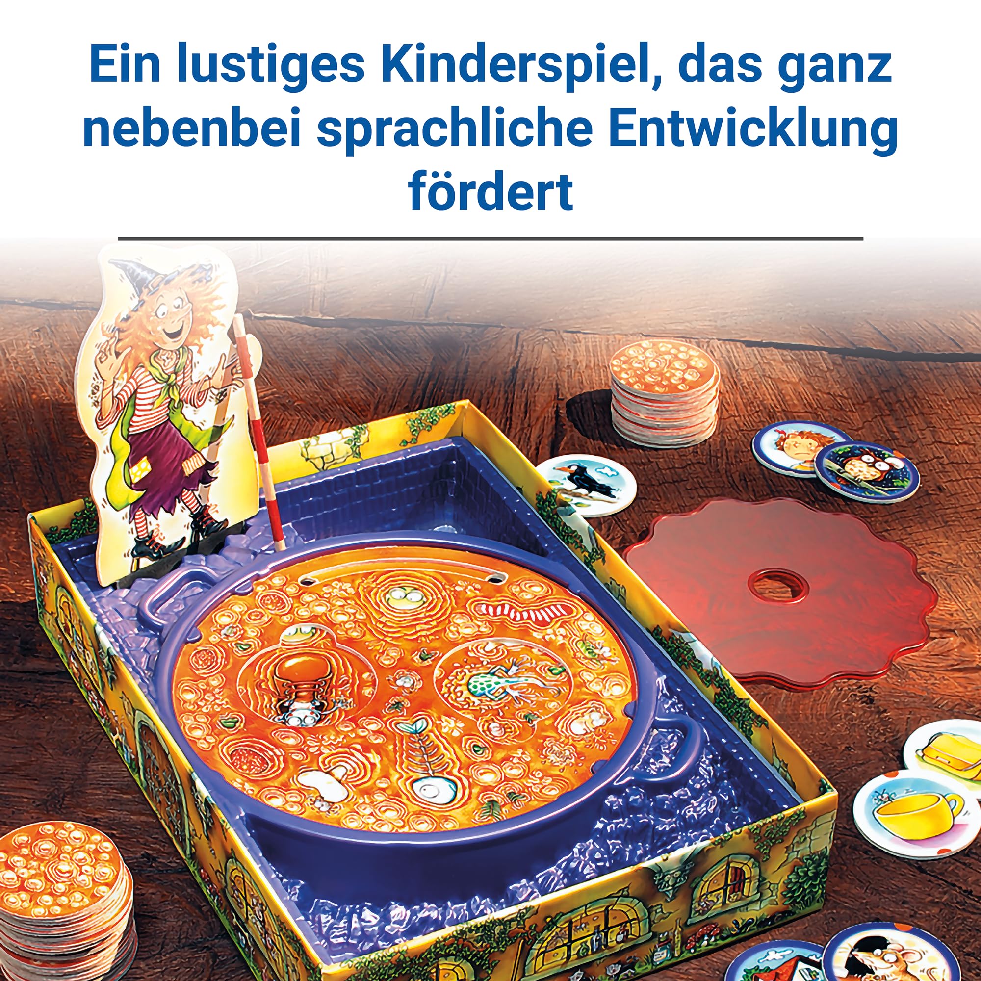 Ravensburger 24944 - Die freche Sprech-Hexe - Spielen und Lernen für Kinder, Lernspiel für Kinder ab 4 Jahren, Spielend Neues Lernen für 2-4 Spieler - Geburtstagsgeschenke - 3