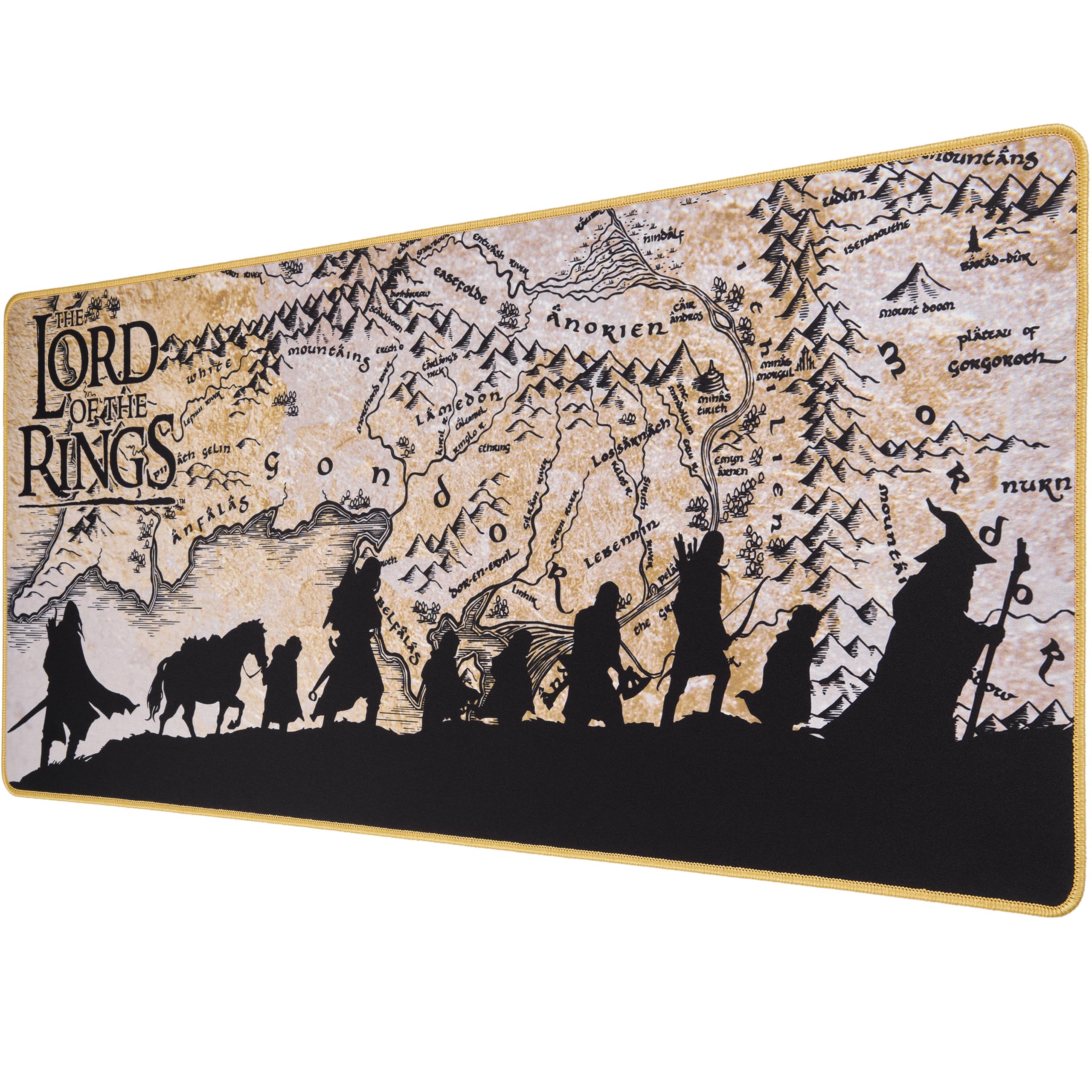 Subsonic-Lord of the ring - Non-slip Mouse Pad XXL 90 mm x 40 mm - Official License