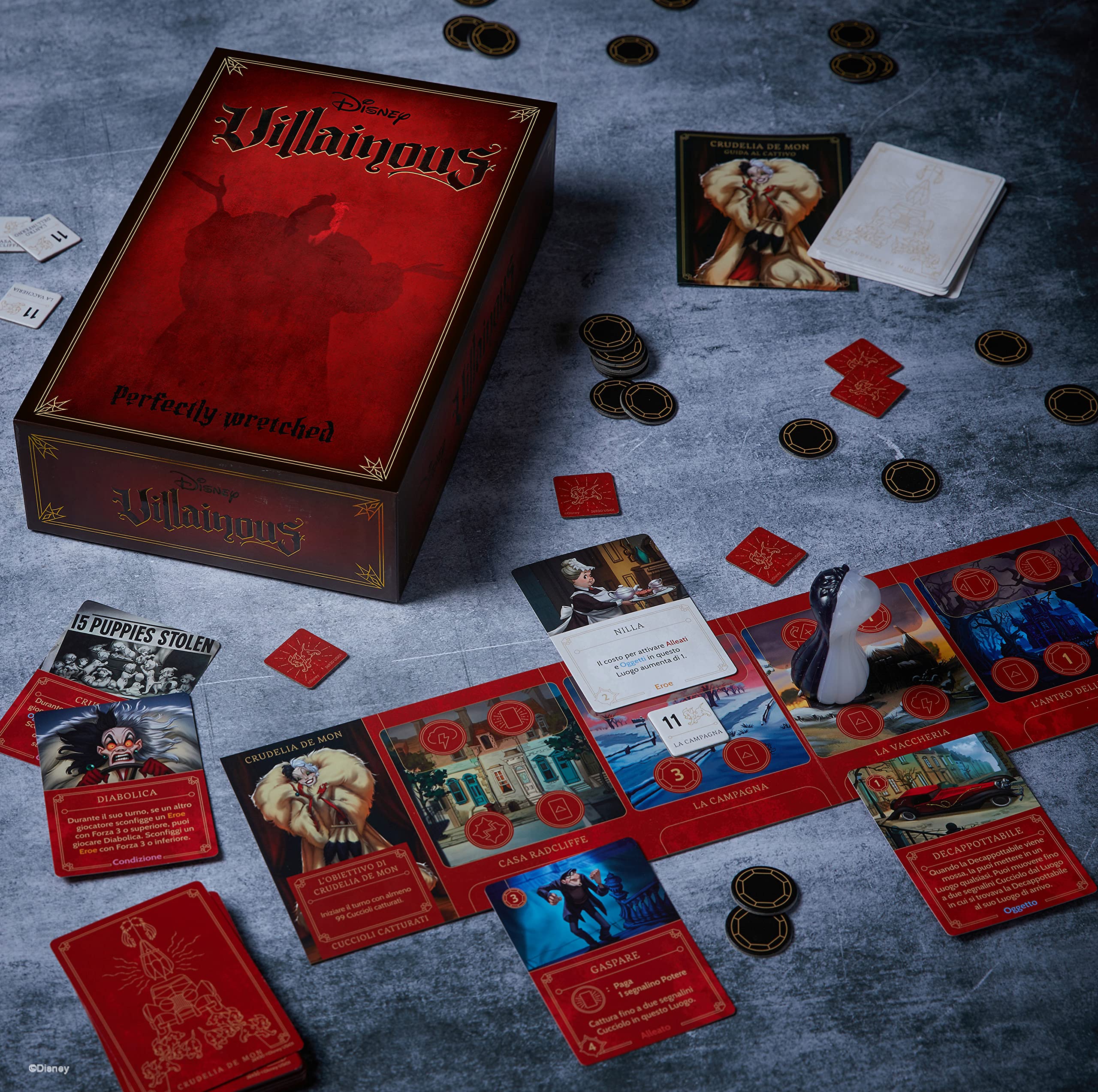 Ravensburger - Villainous Perfectly Wretched, Gioco 10+, 2-3 giocatori